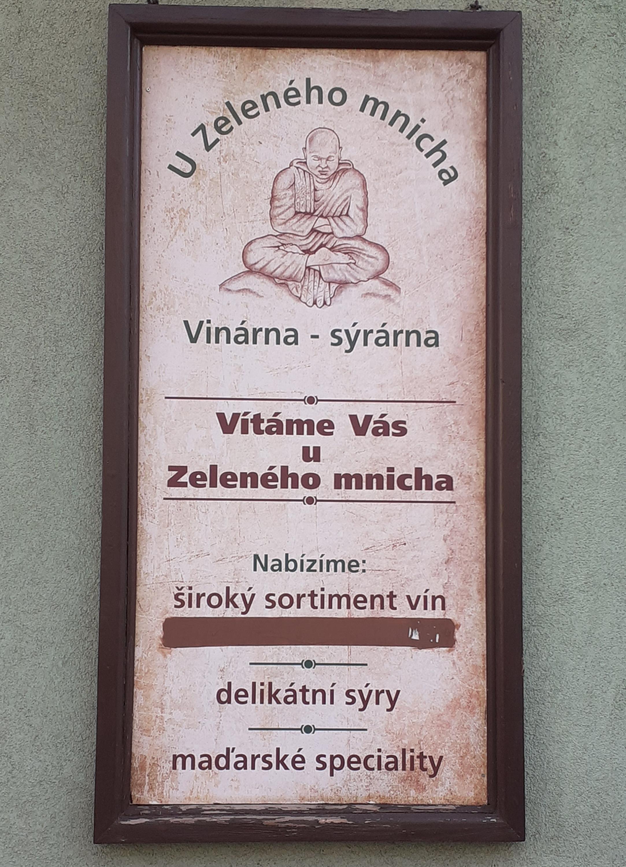 Vinárna - sýrárna U Zeleného mnicha foto 5