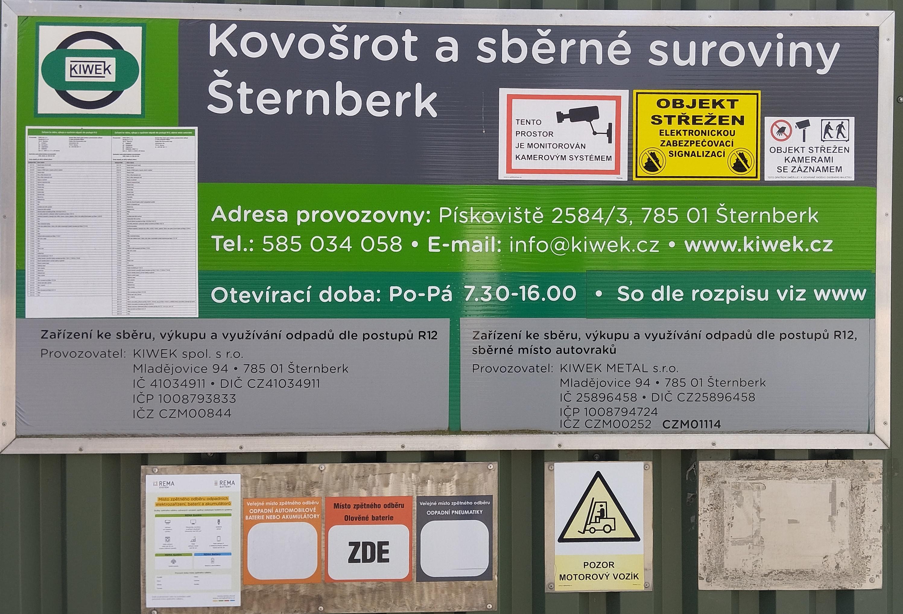 KIWEK METAL - Kovošrot a sběrné suroviny foto 3