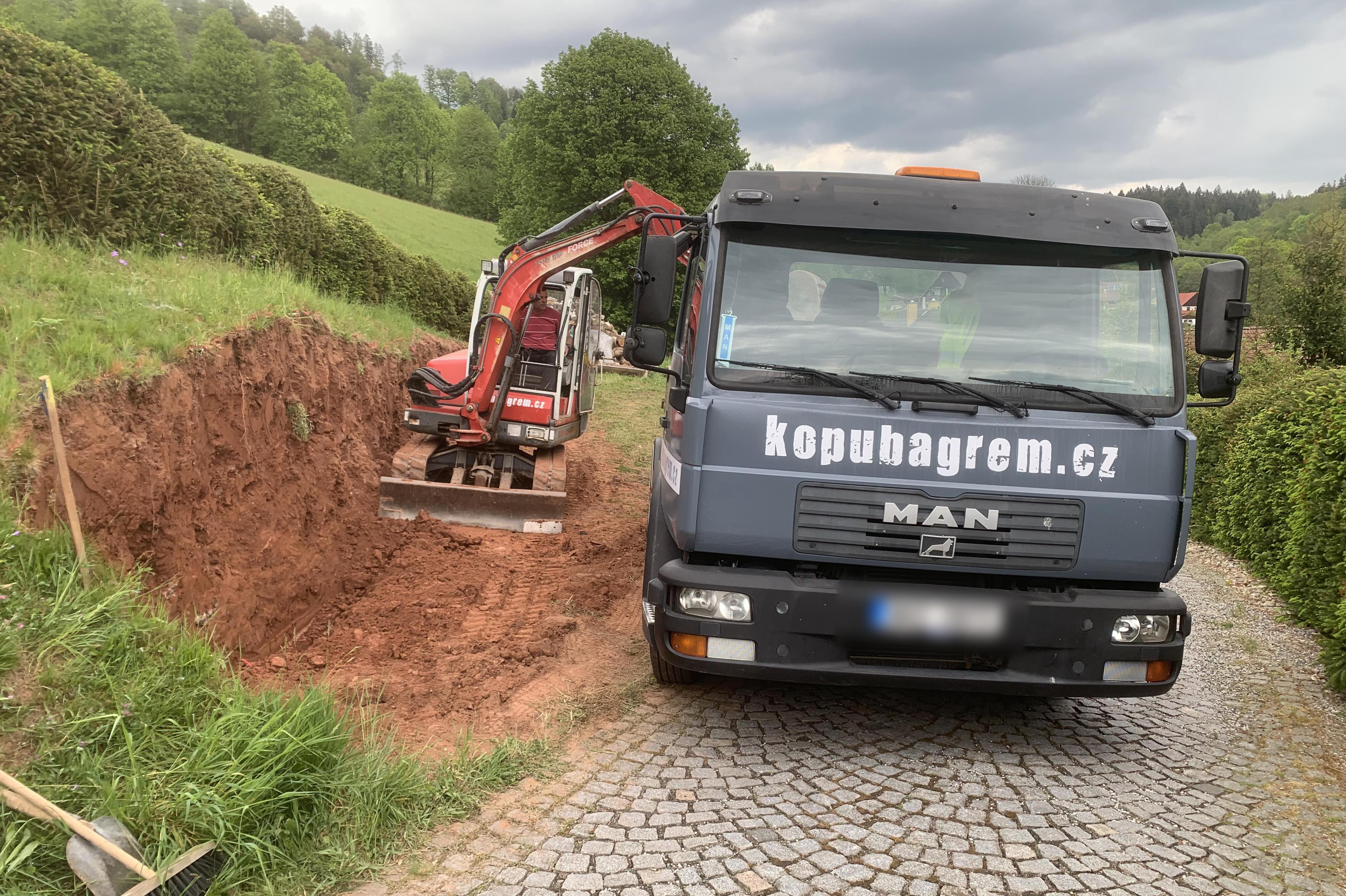 Kopubagrem Zemni práce