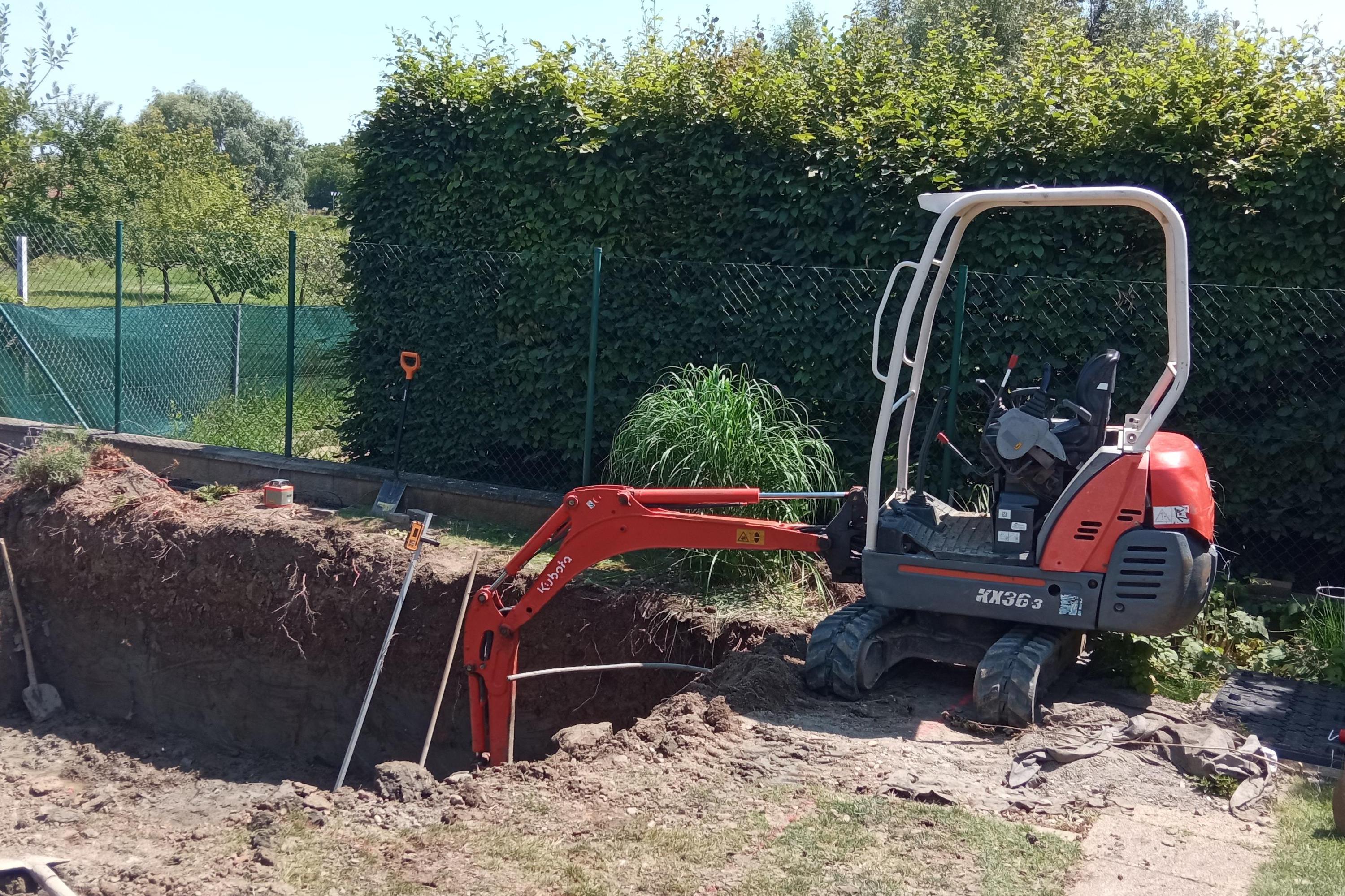 Tomáš Svoboda - zemní a výkopové práce minibagrem