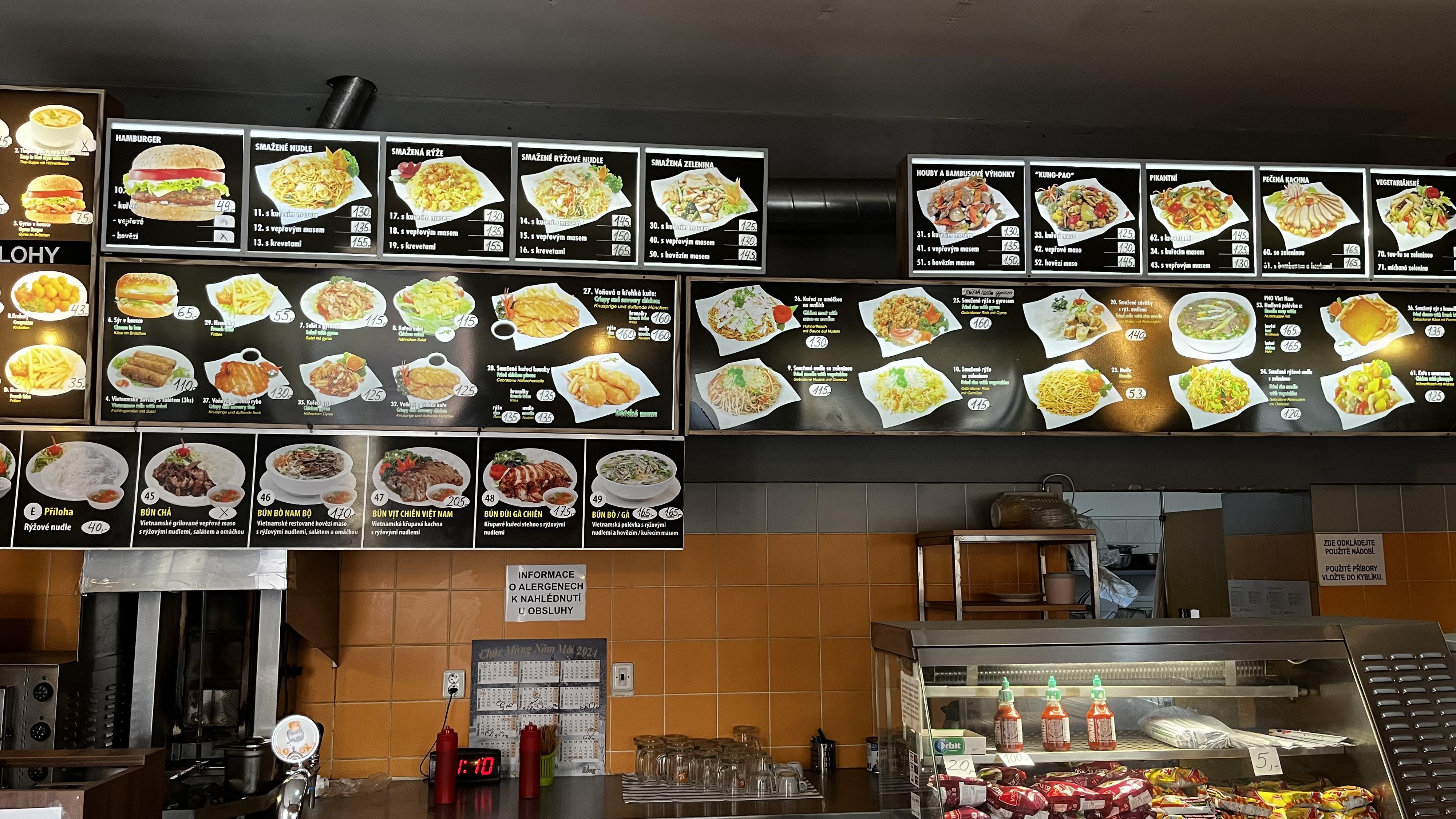 Asijské bistro Nádražní 613