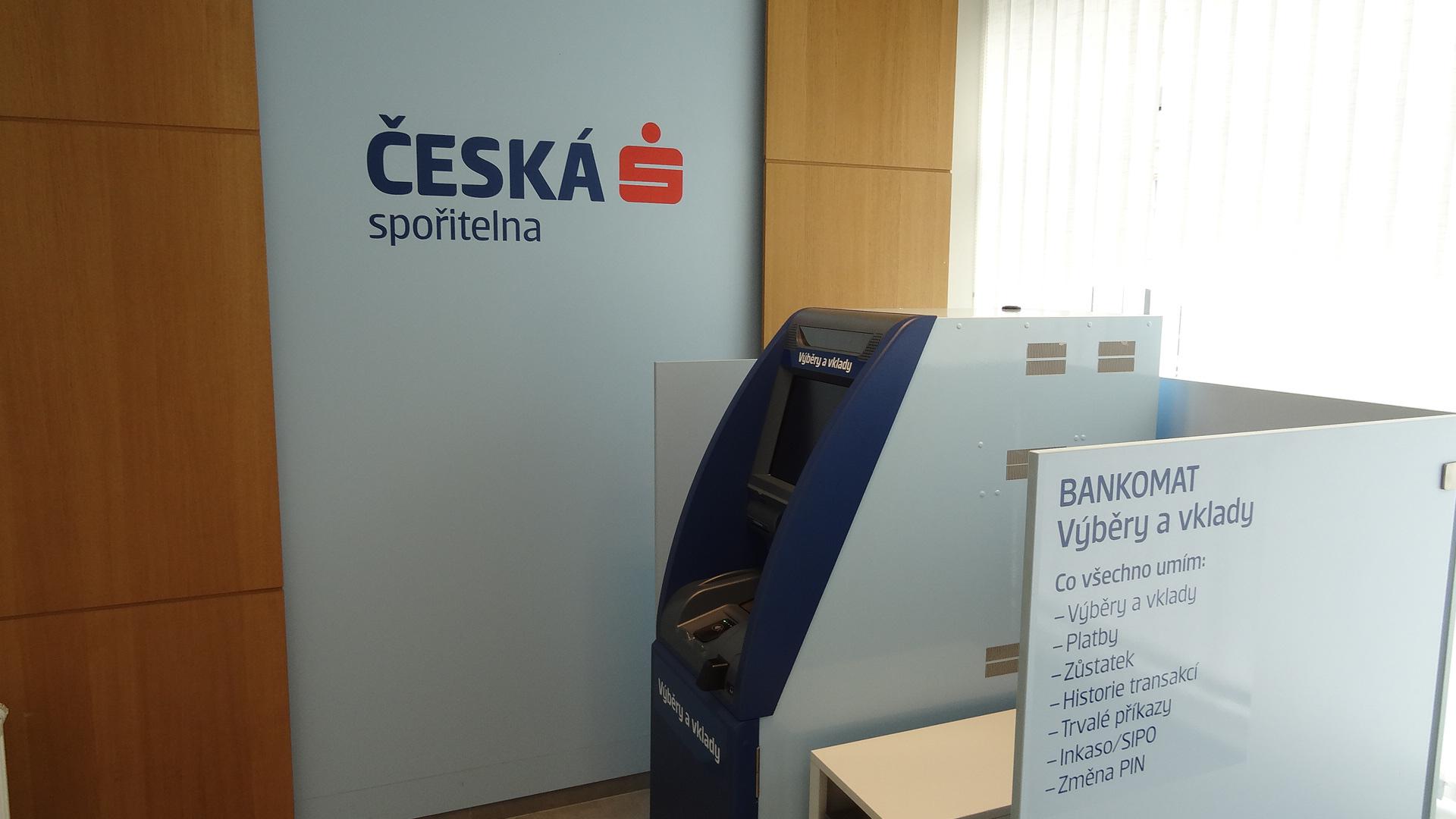 Bankomat České spořitelny