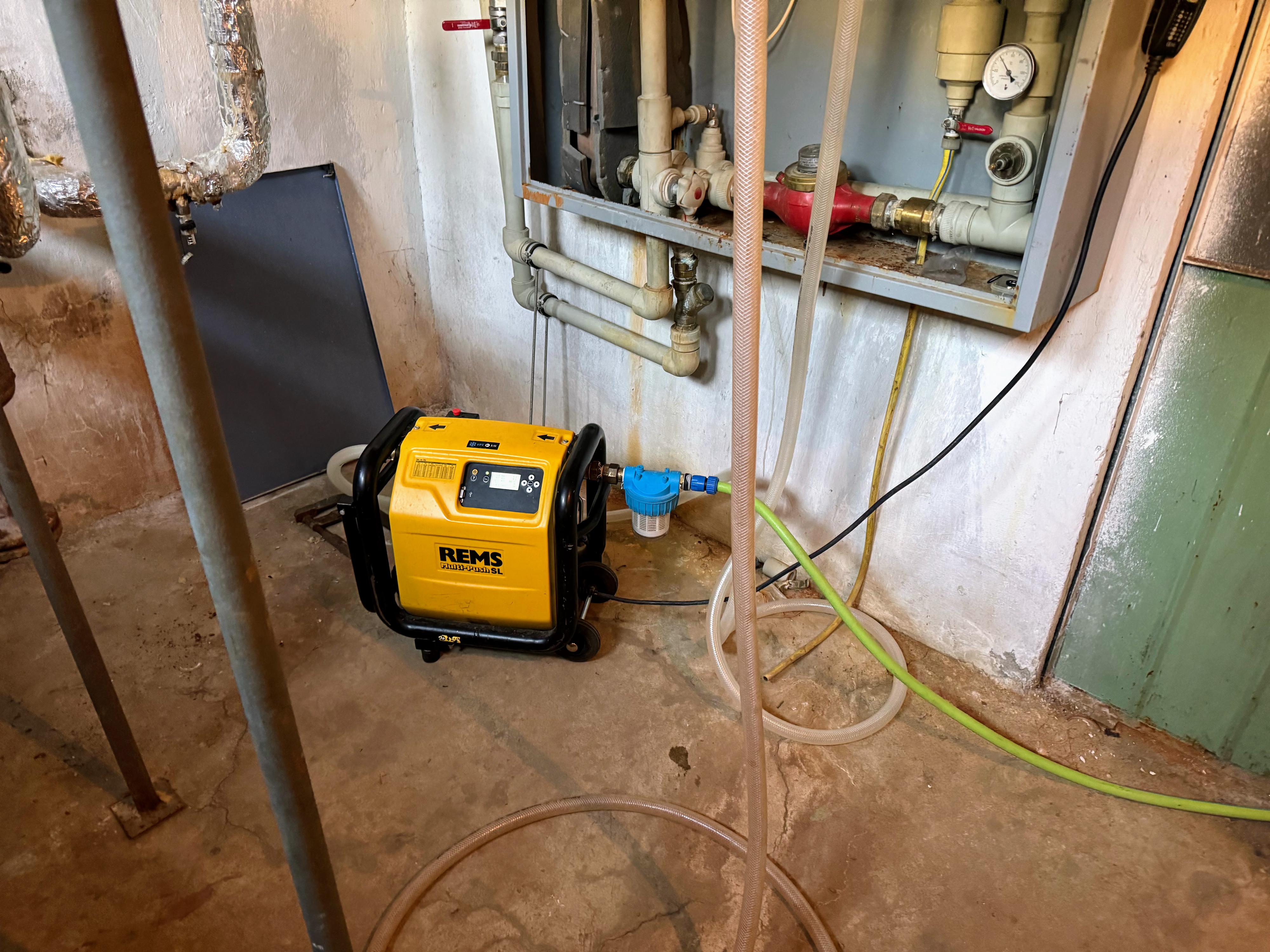 Dezinfekce rozvodů vody při výskytu legionelly