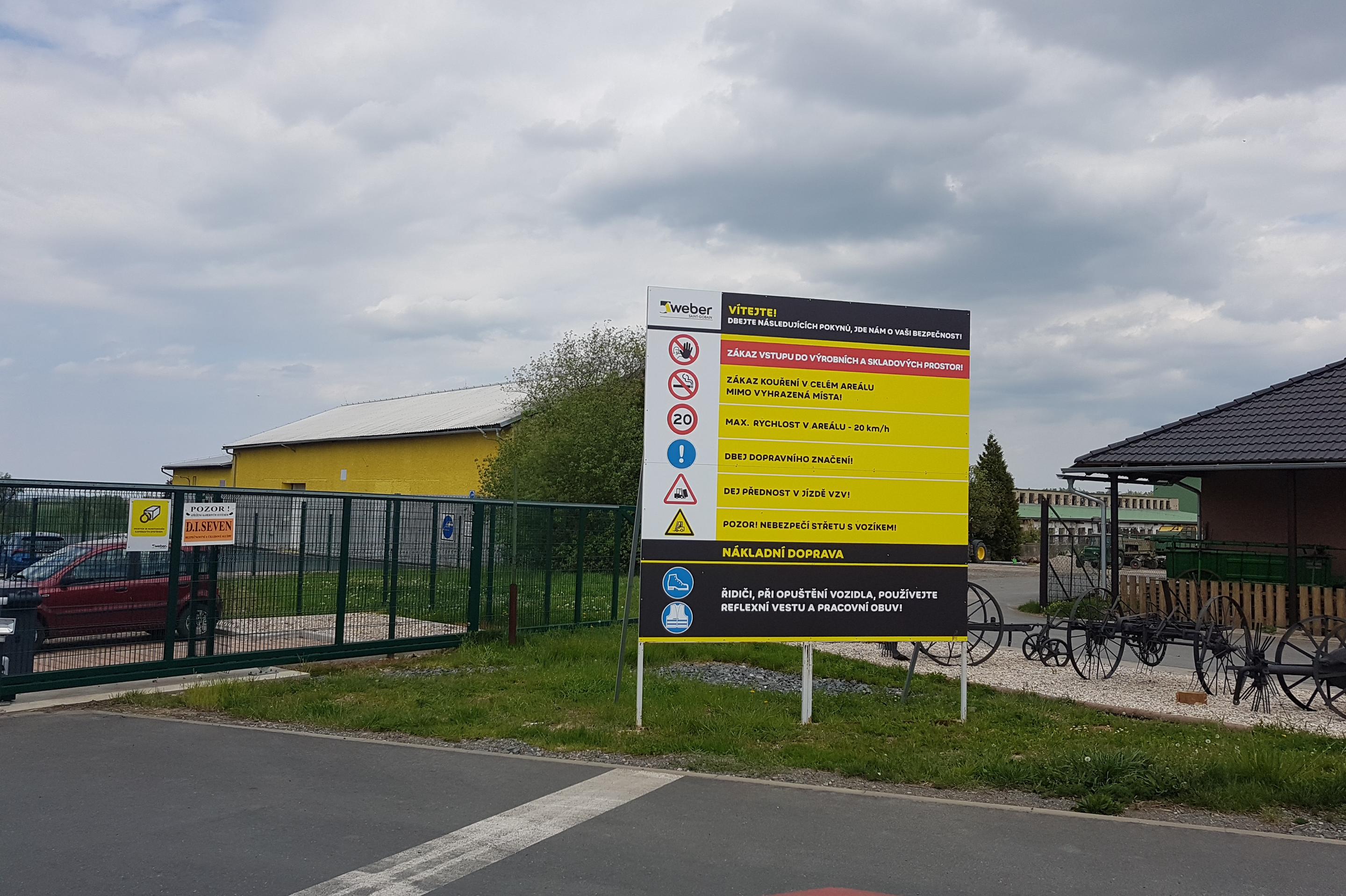 divize Weber, Saint-Gobain Construction Products CZ a.s.,