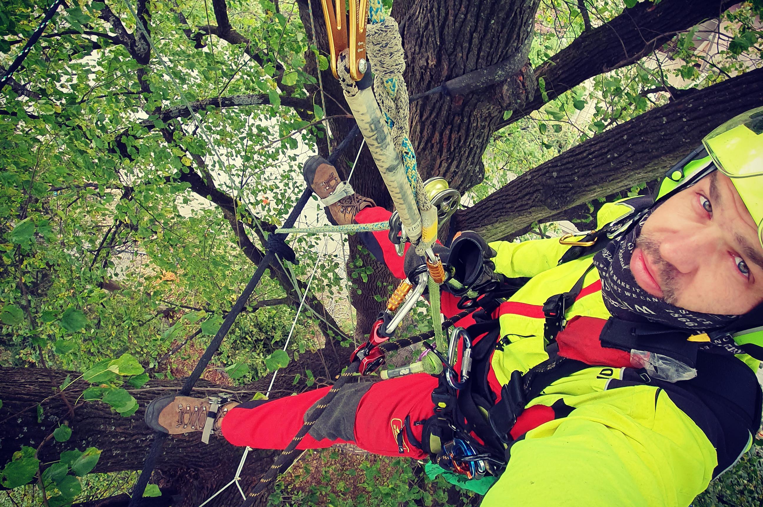 Výškové práce Kamil Čech