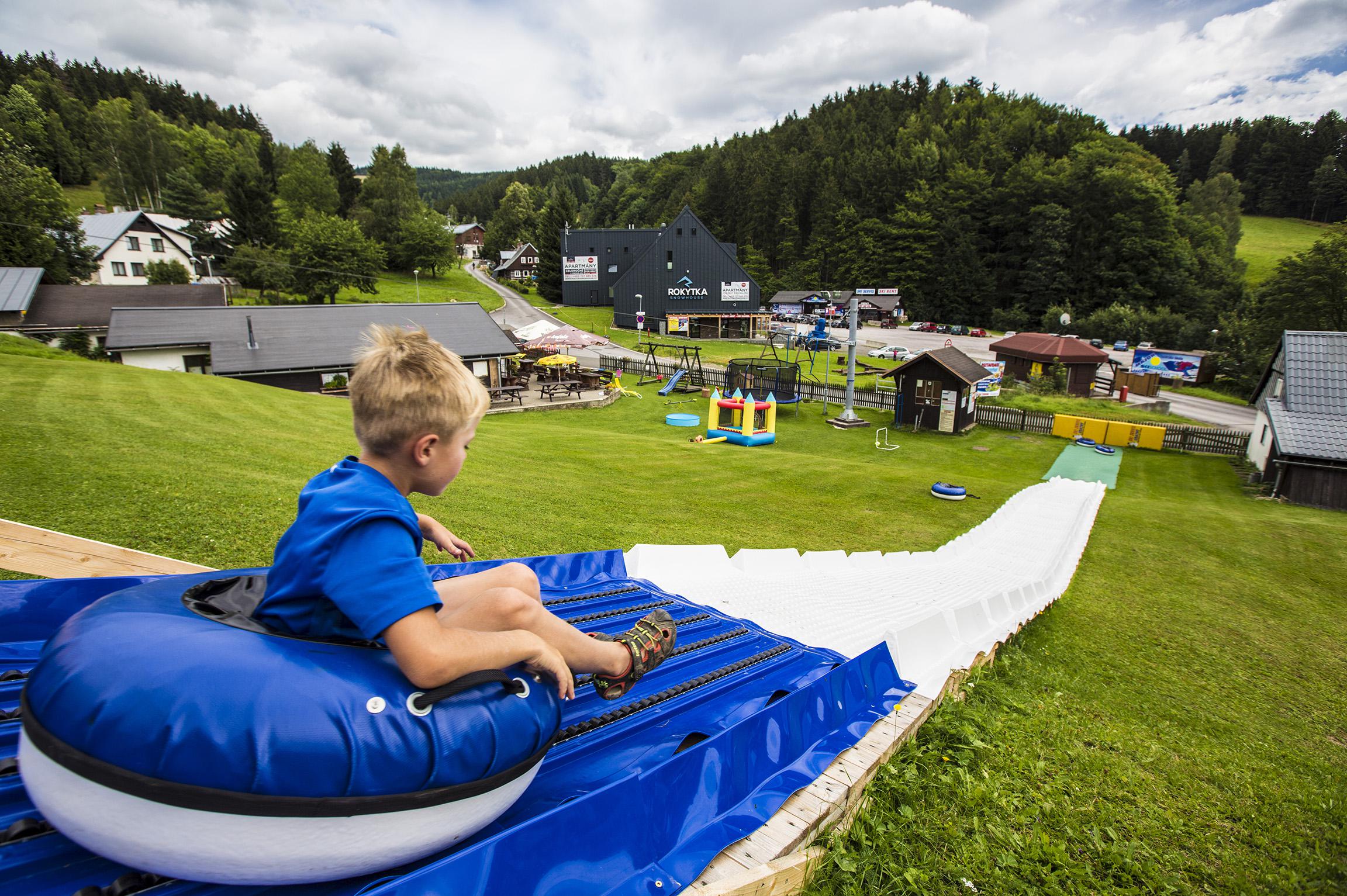 Letní tubing