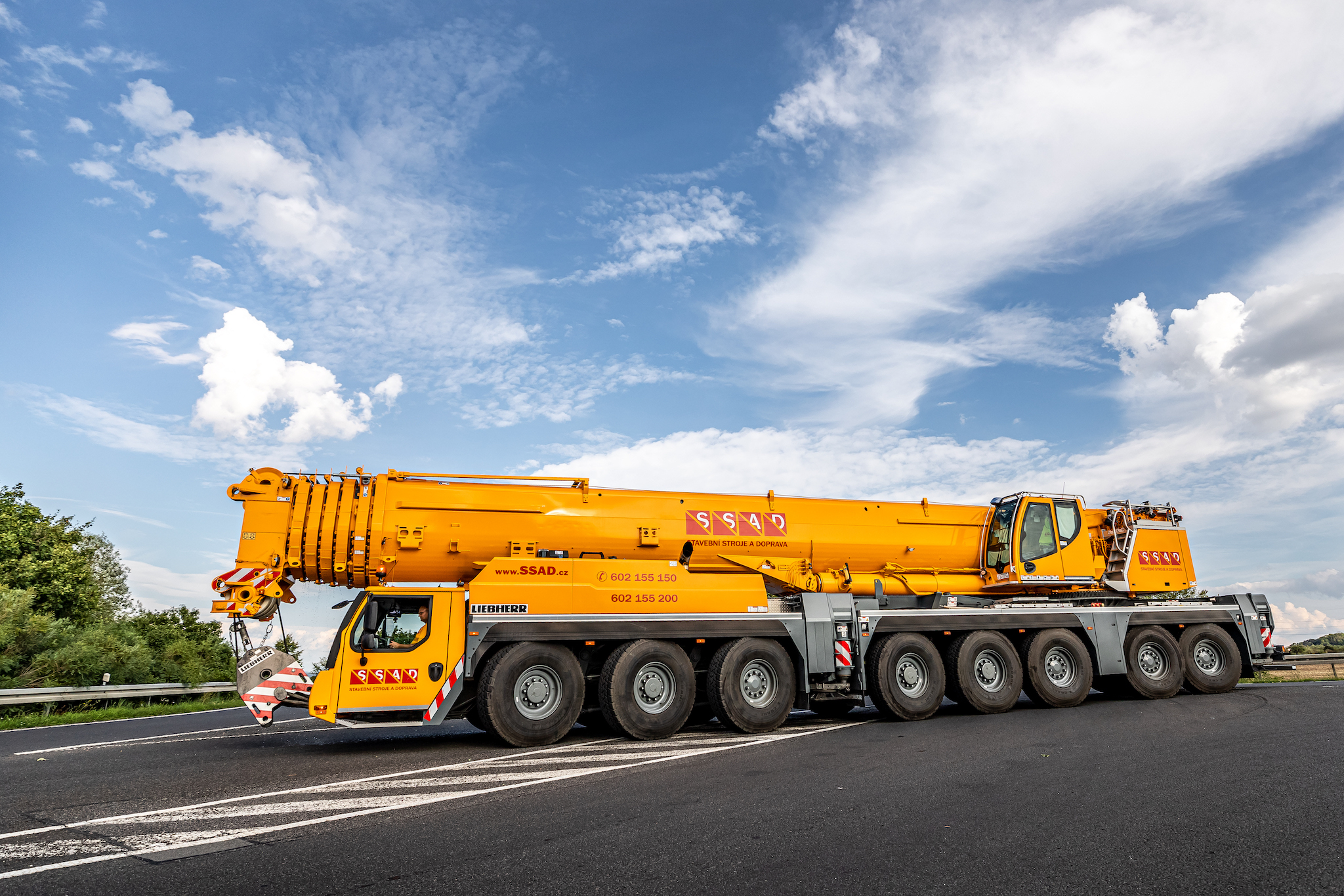 SSAD - jeřábnické práce
