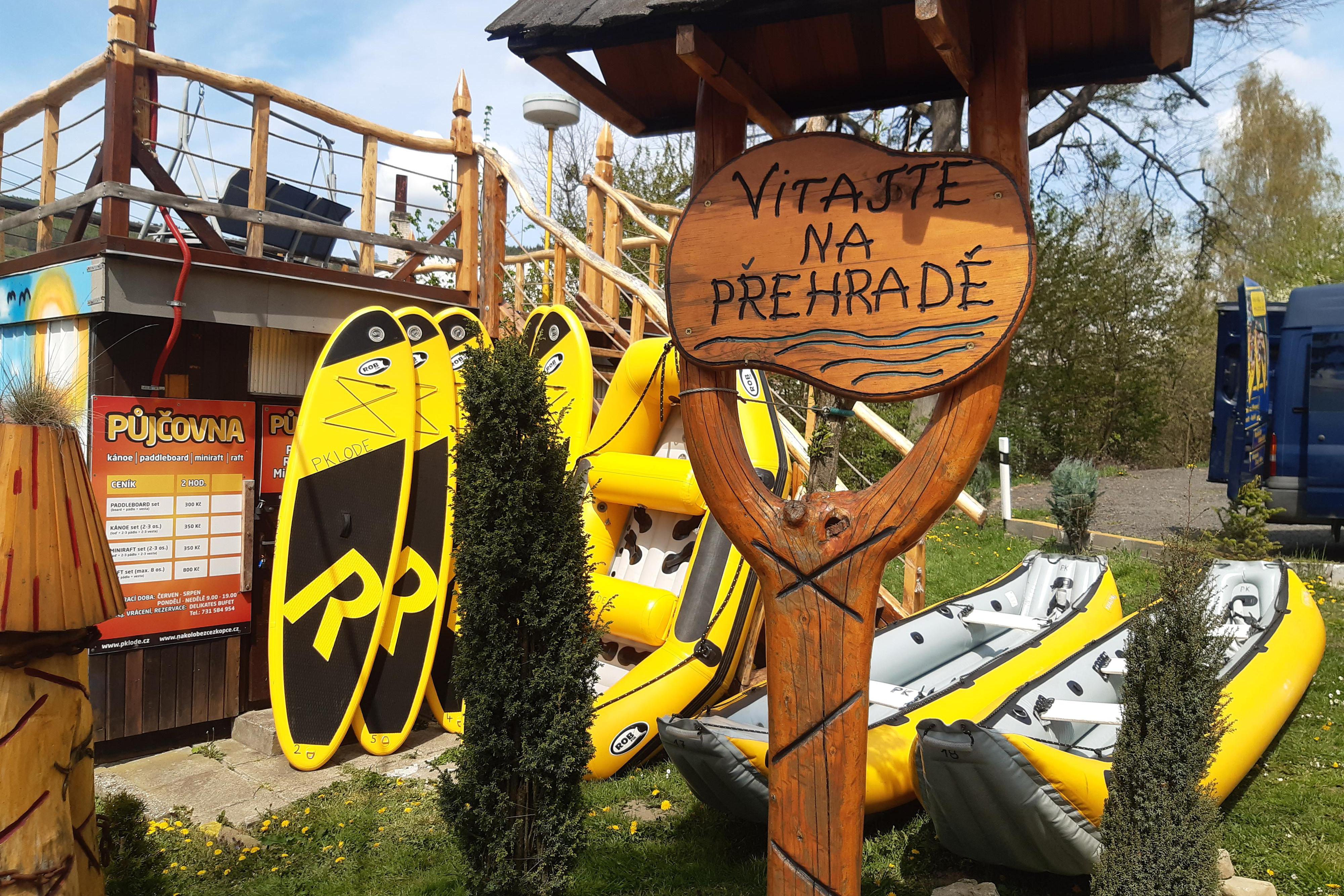 PKLODE - půjčovna  paddleboardů