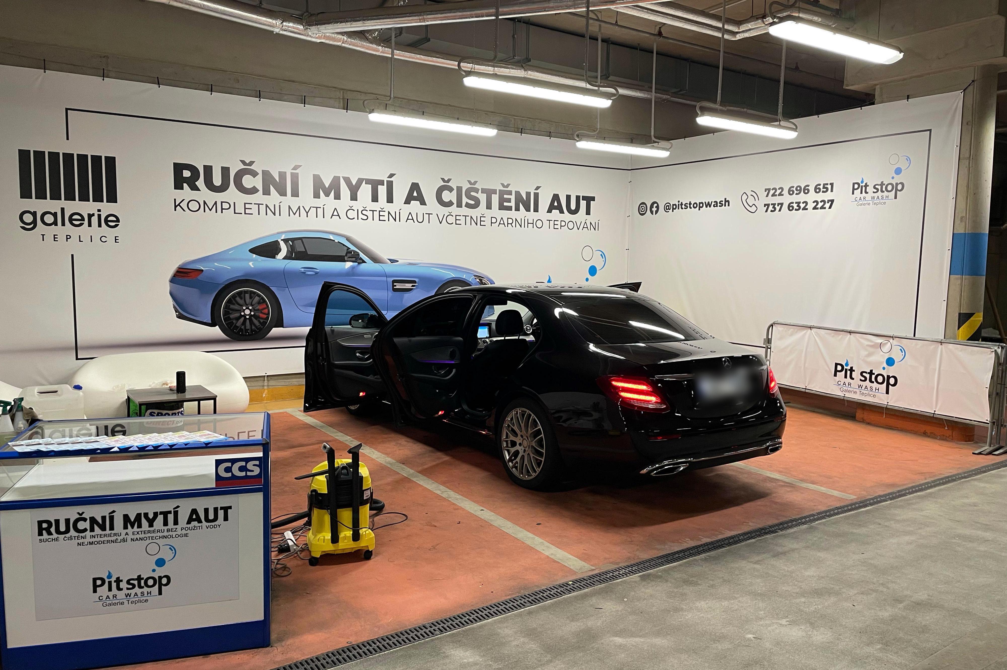 Pit stop wash Galerie Teplice