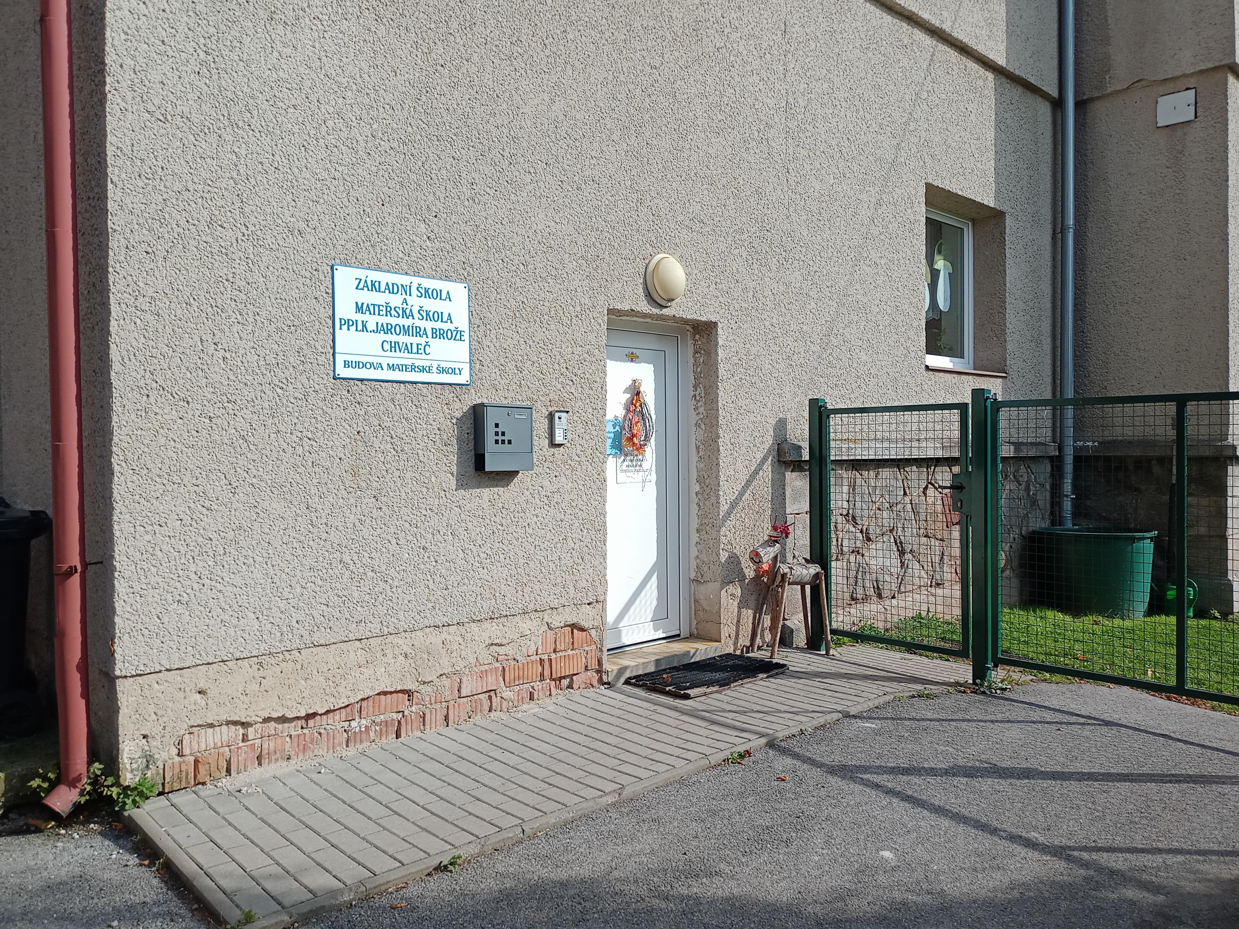 ZŠ a MŠ pplk. Jaromíra Brože, Chvaleč