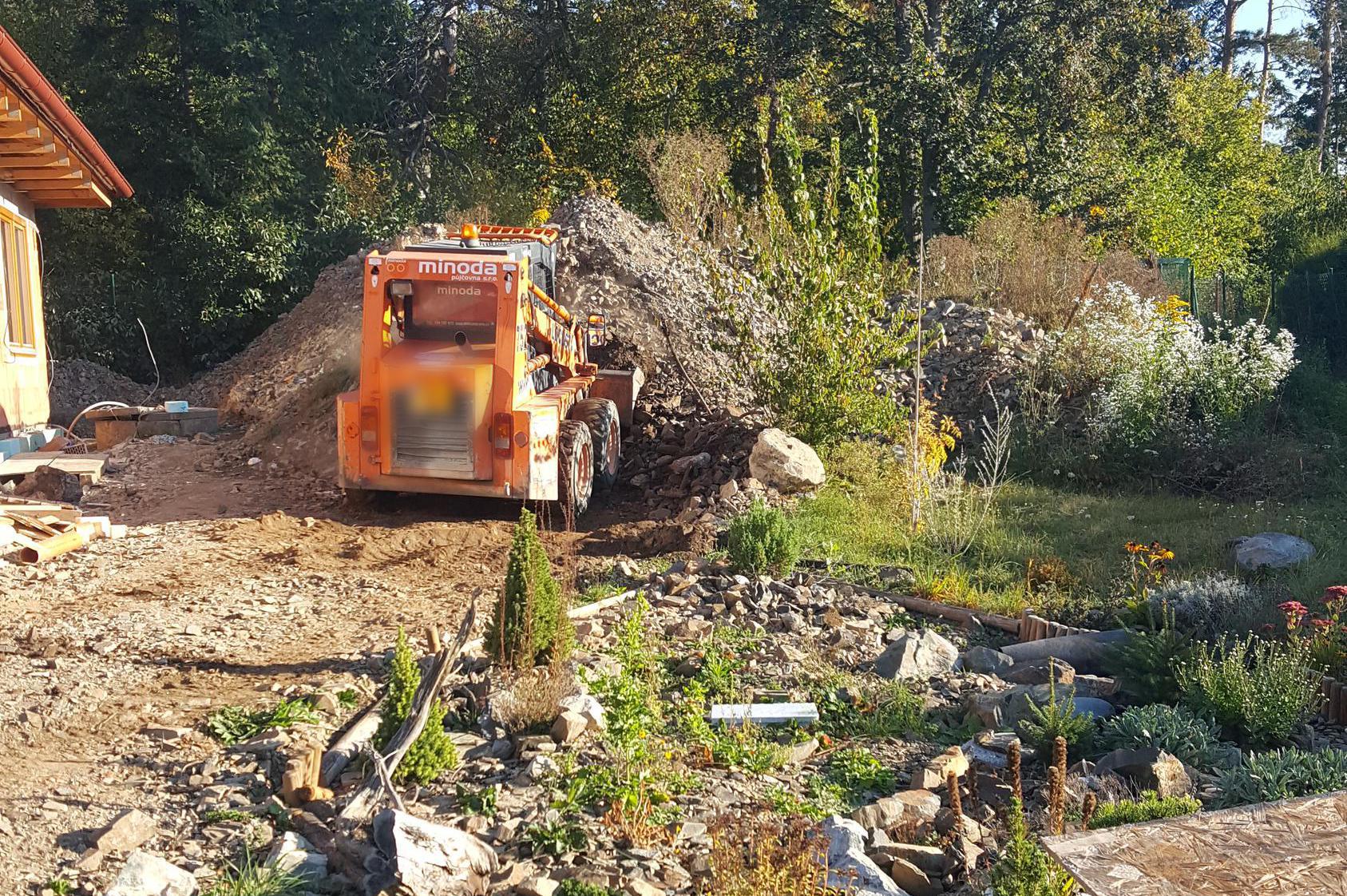 Zemní práce-bagrování Urban