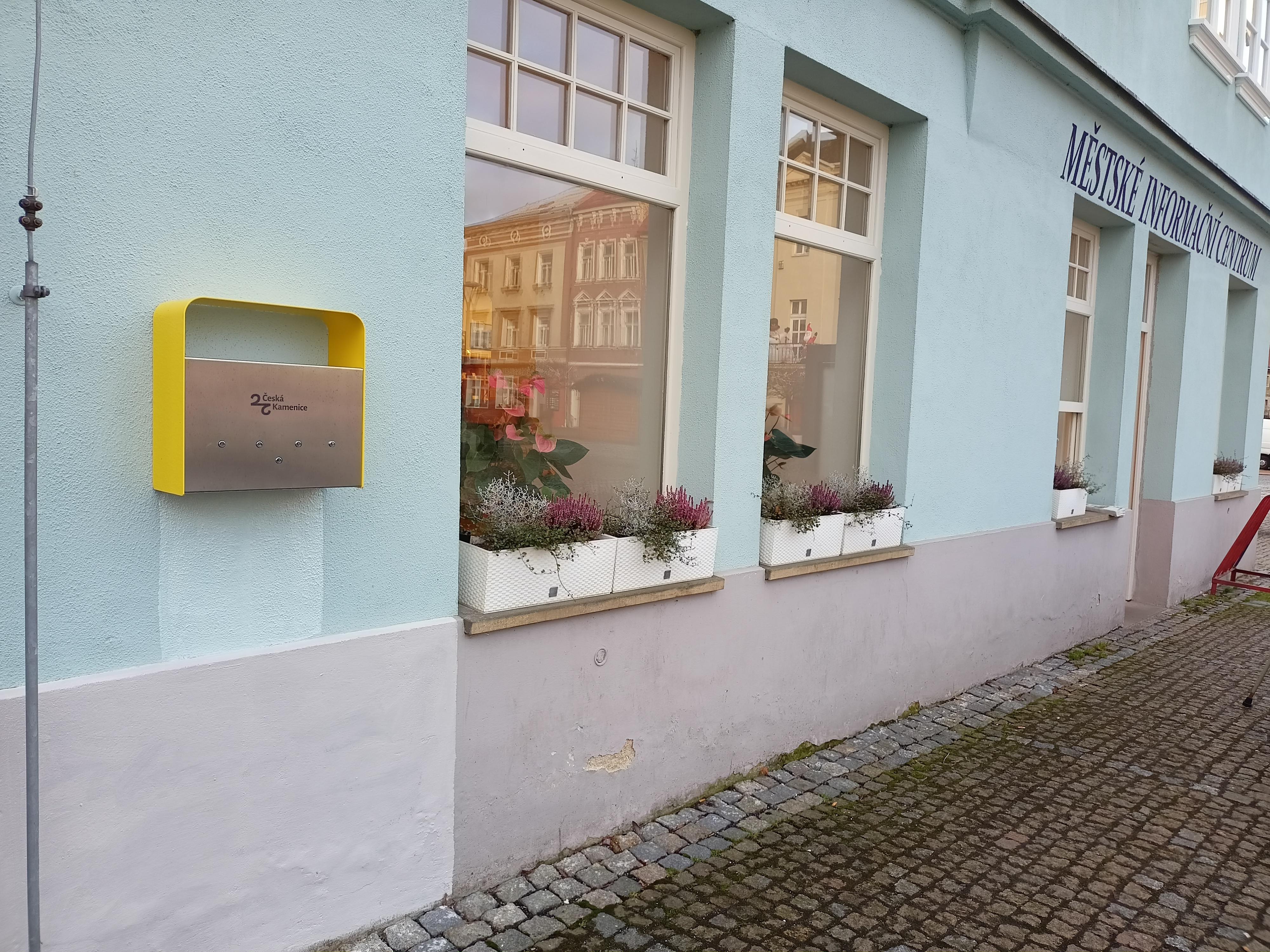 Nabíjecí stanice Městské informační centrum Česká Kamenice