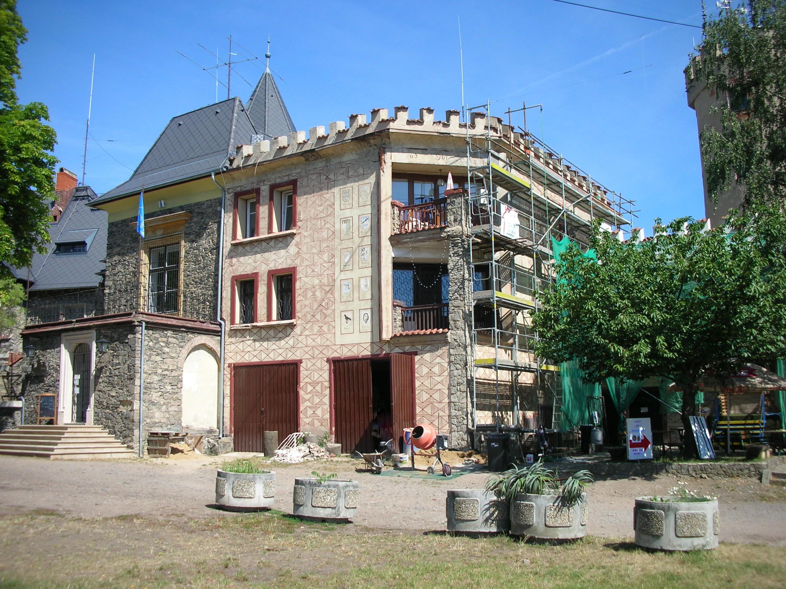 Kiosek na vyhlídce