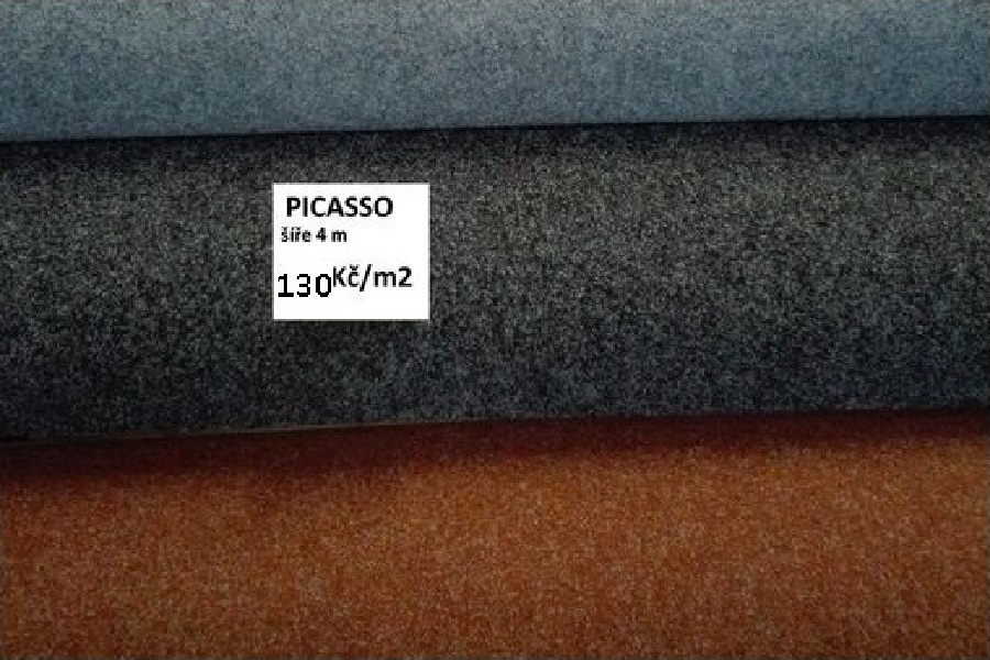 Nabízíme zátěžové koberce Picasso ve 4m šíři