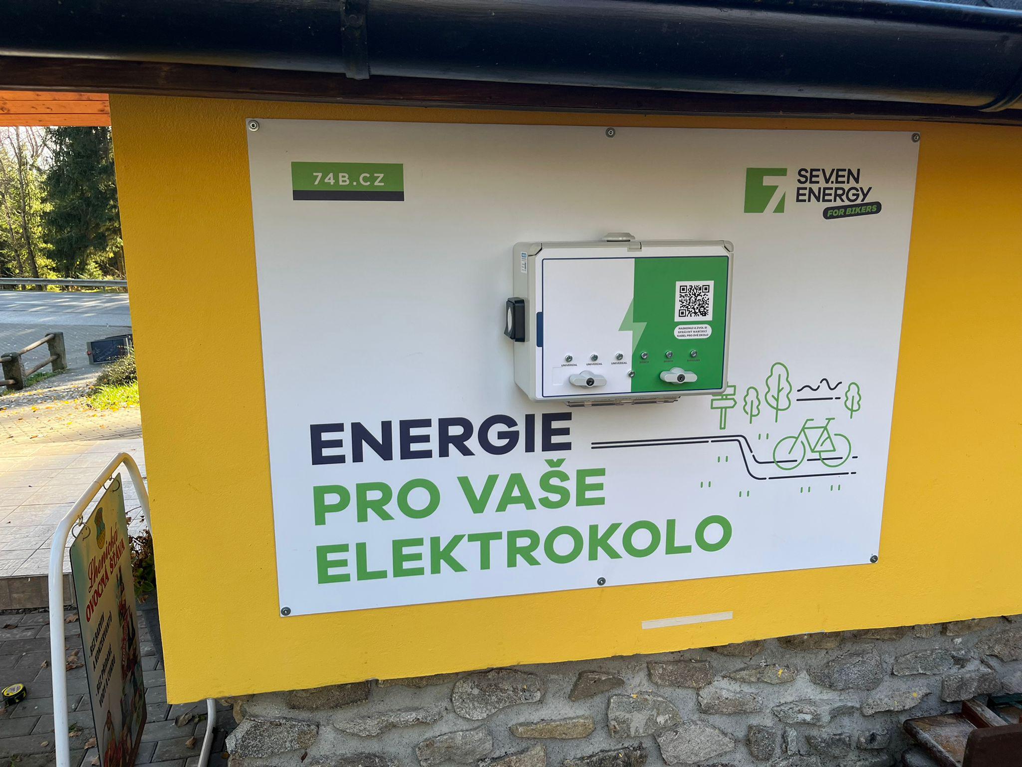 Nabíjecí stanice Rybí restaurace Hůrka foto 3