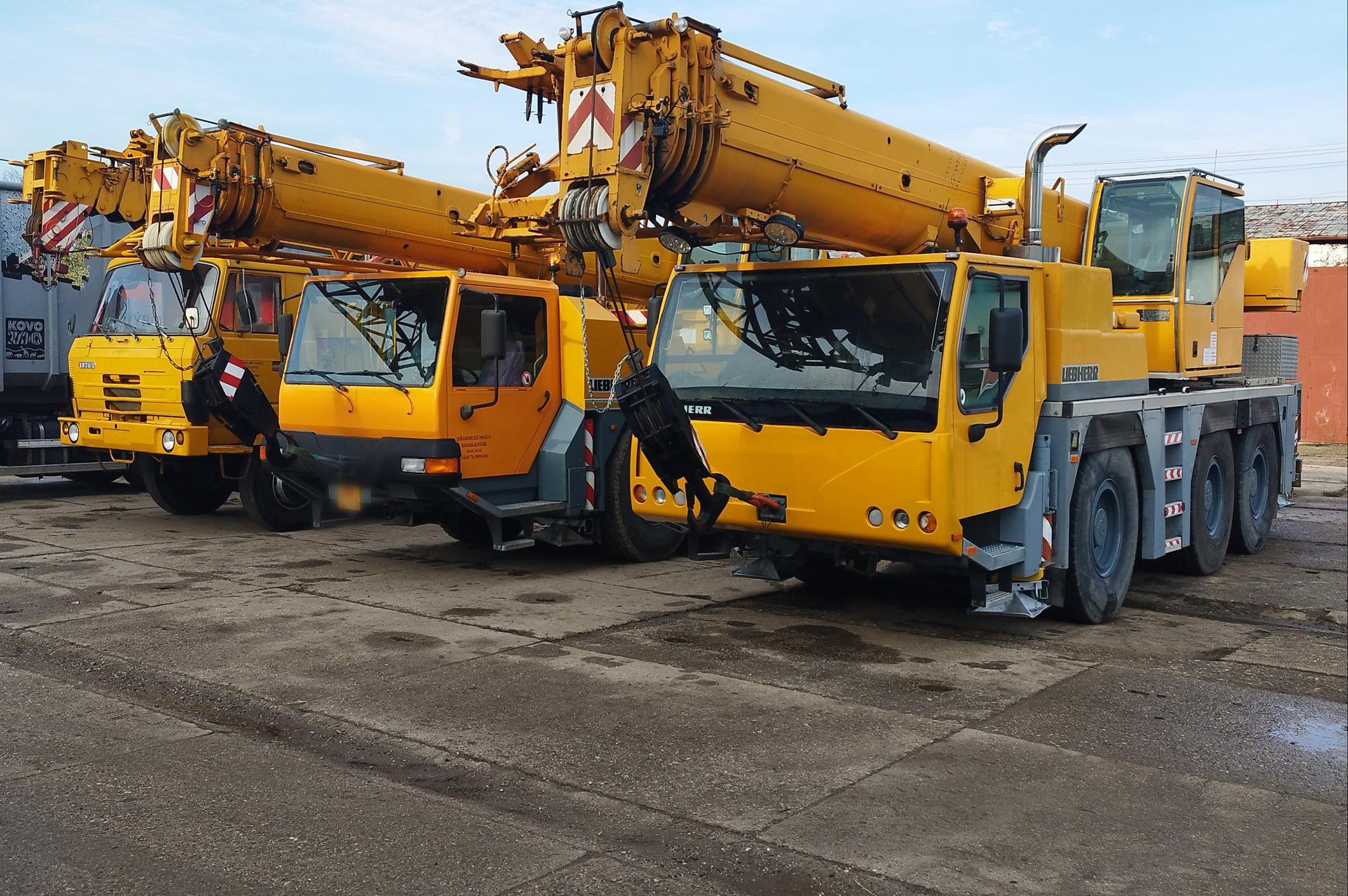 Jeřábnické práce Radek Kovář foto 1