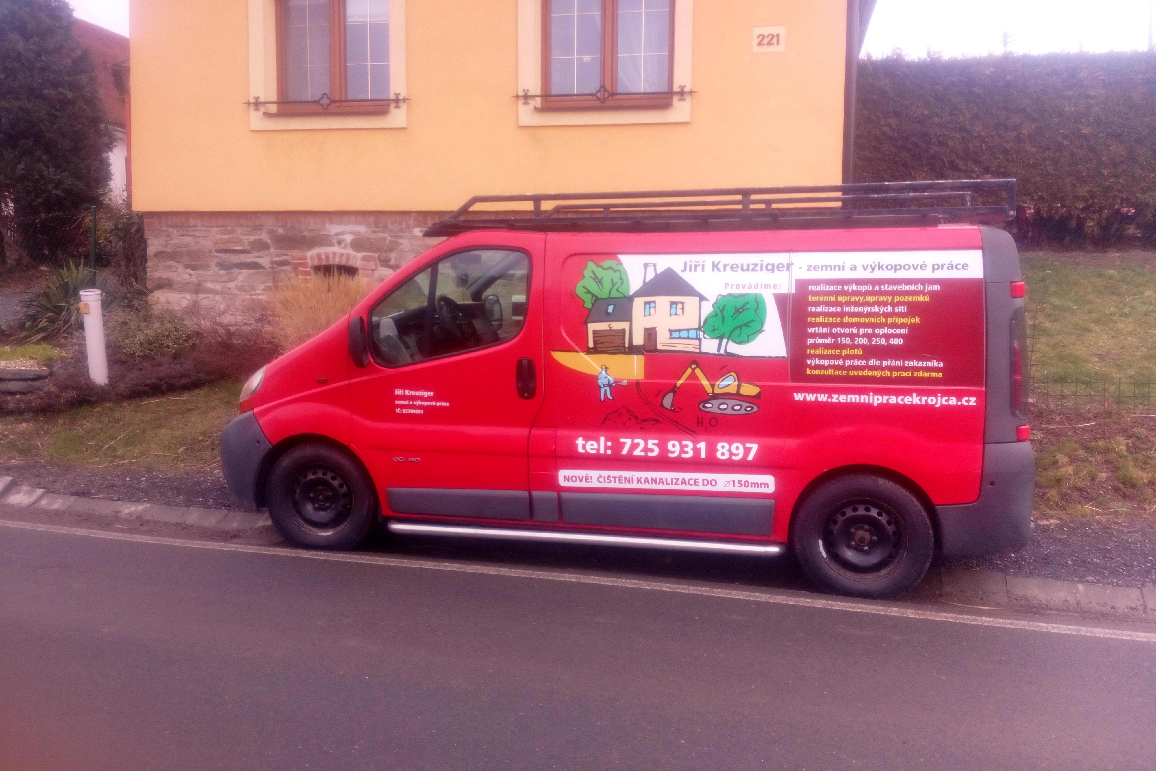 Zemní práce Krojca