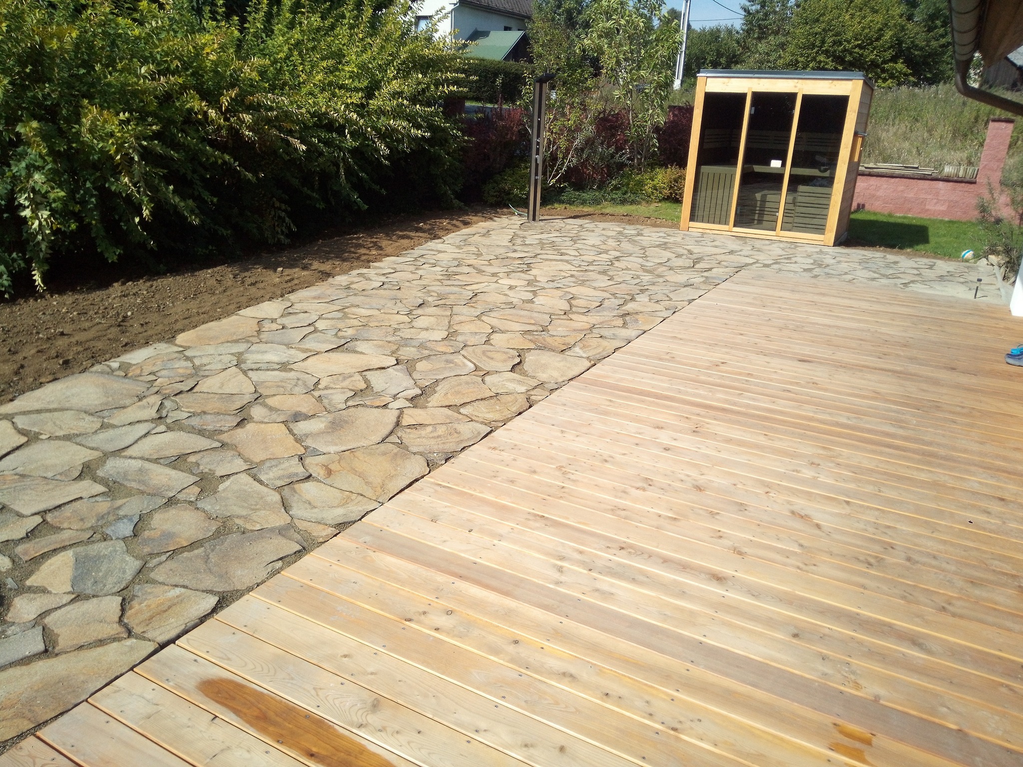 Zhotovení terasy k RD