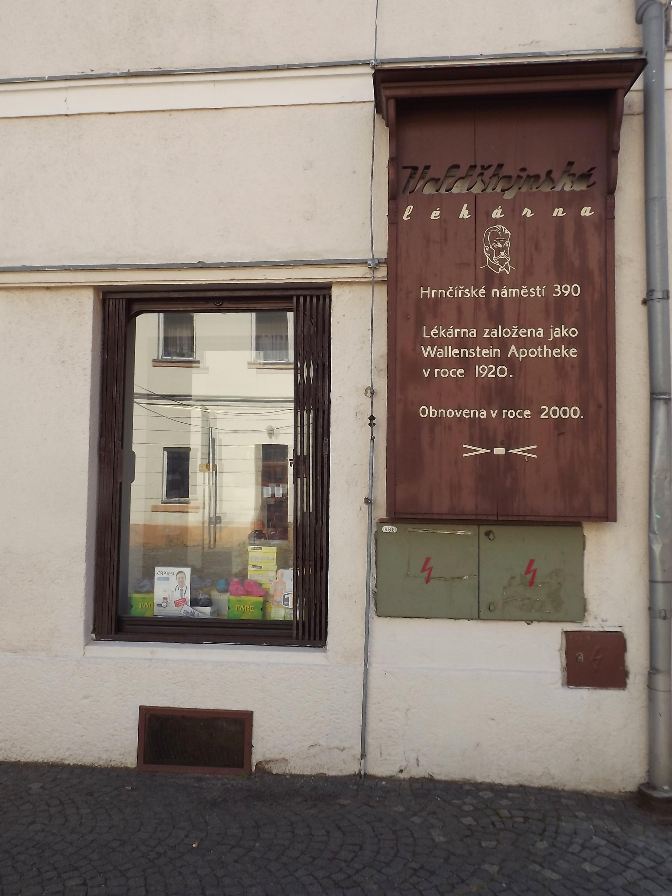 Valdštejnská lékárna foto 2