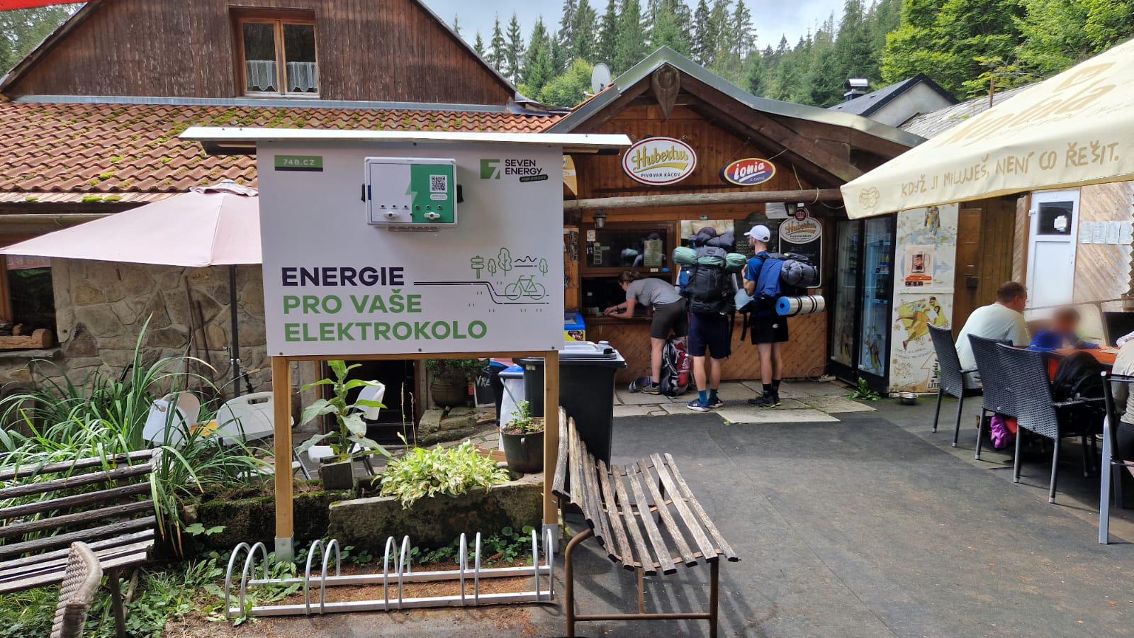 Nabíjecí stanice Občerstvení U Jirásků foto 2