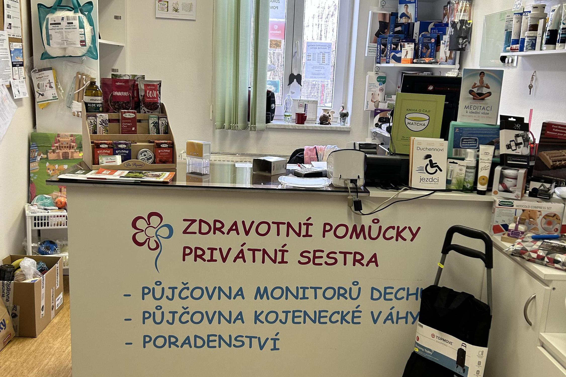 Zdravotní pomůcky Privátní sestra
