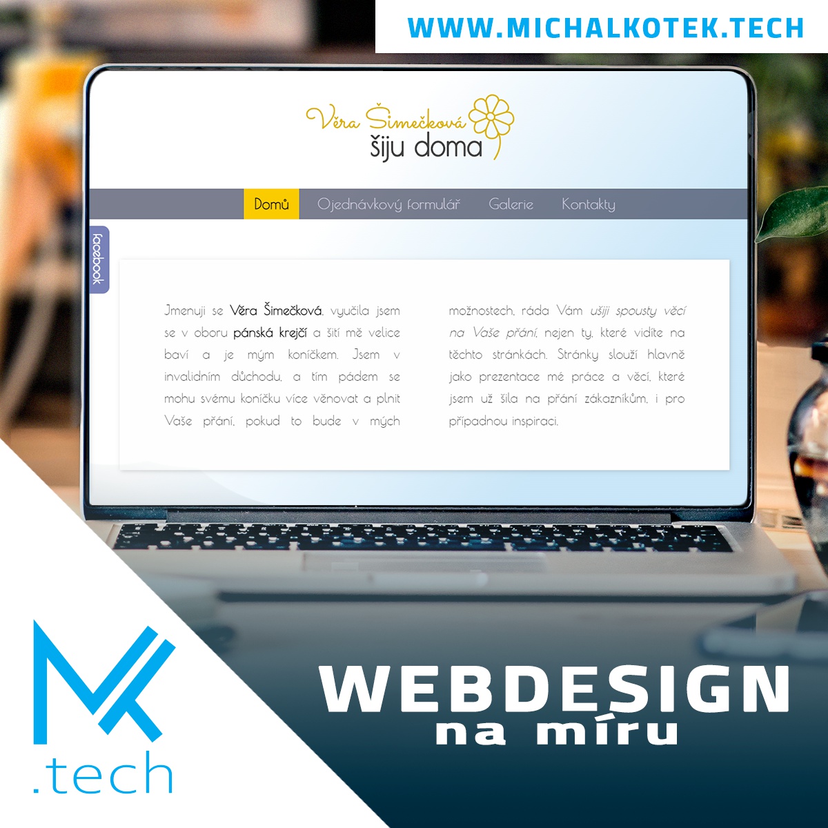 Michal Kotek - webové stránky foto 6