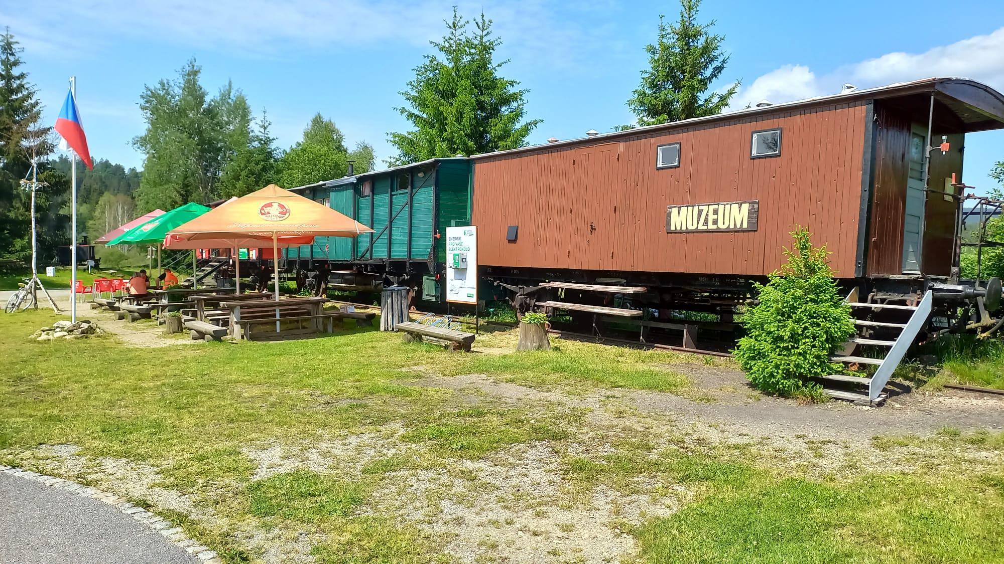 Nabíjecí stanice Krčma Vagon - Pošumavská jižní dráha