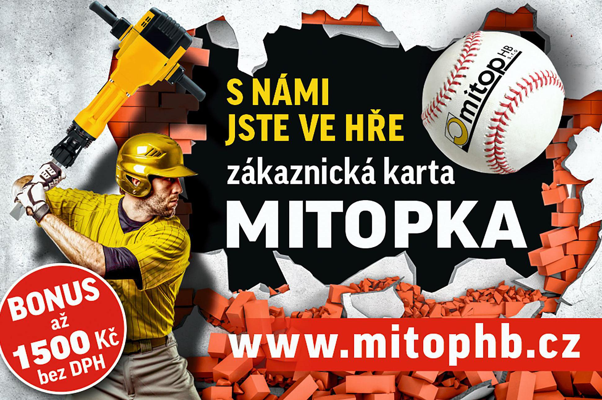 Sleva až 1 500 Kč - věrnostní karta MITOPKA