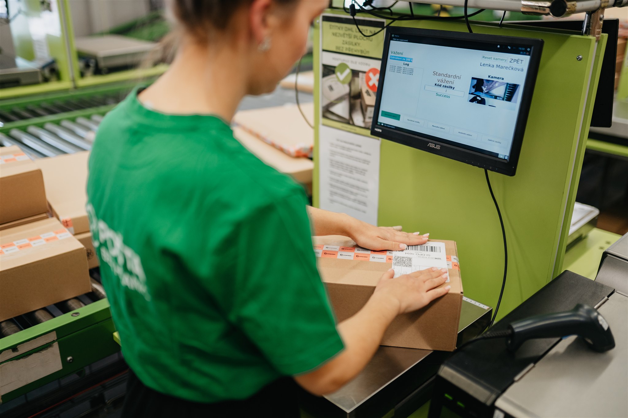 Pošta bez hranic - centrální depo Zlín foto 2