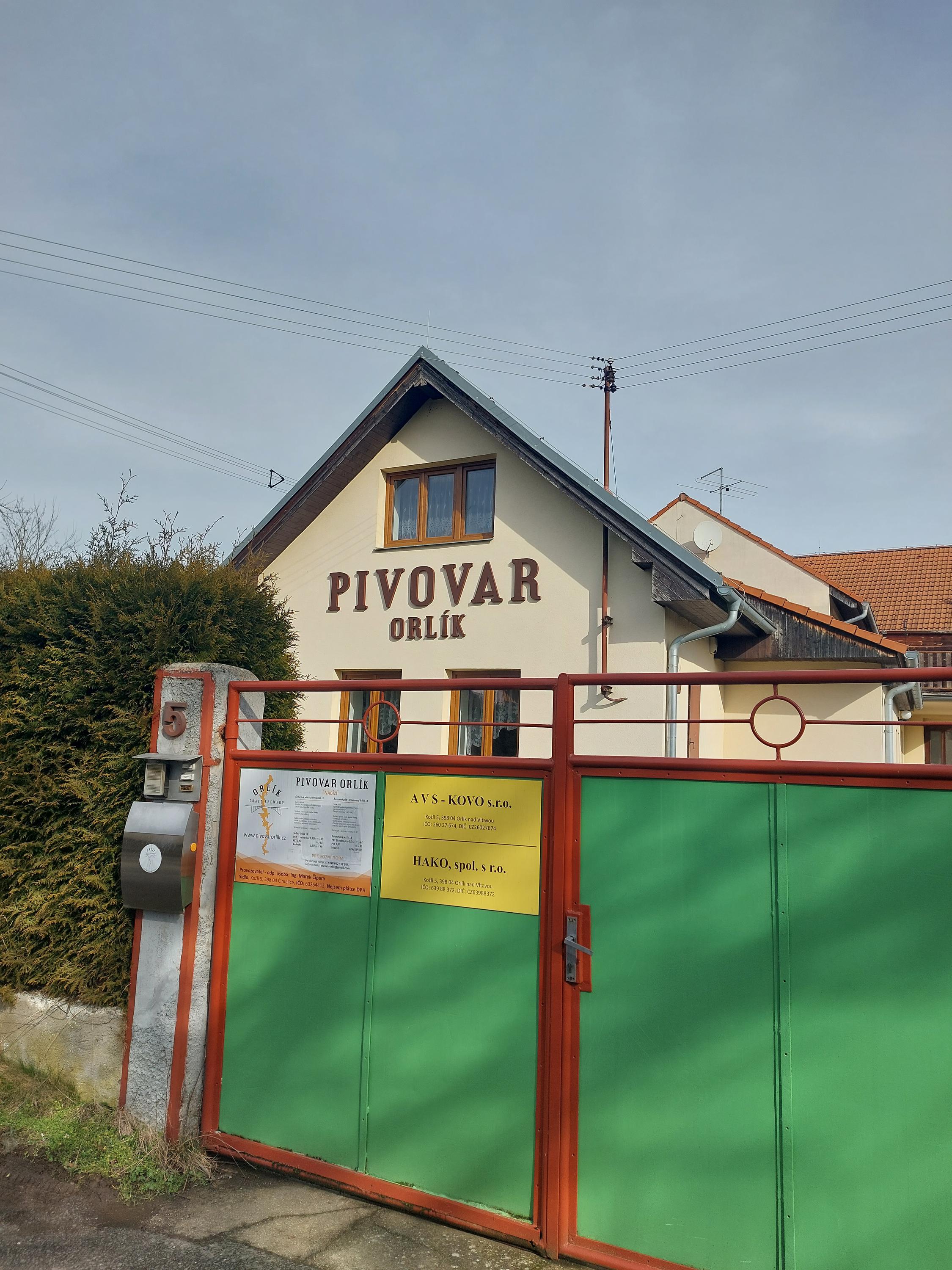 Pivovar Orlík foto 2