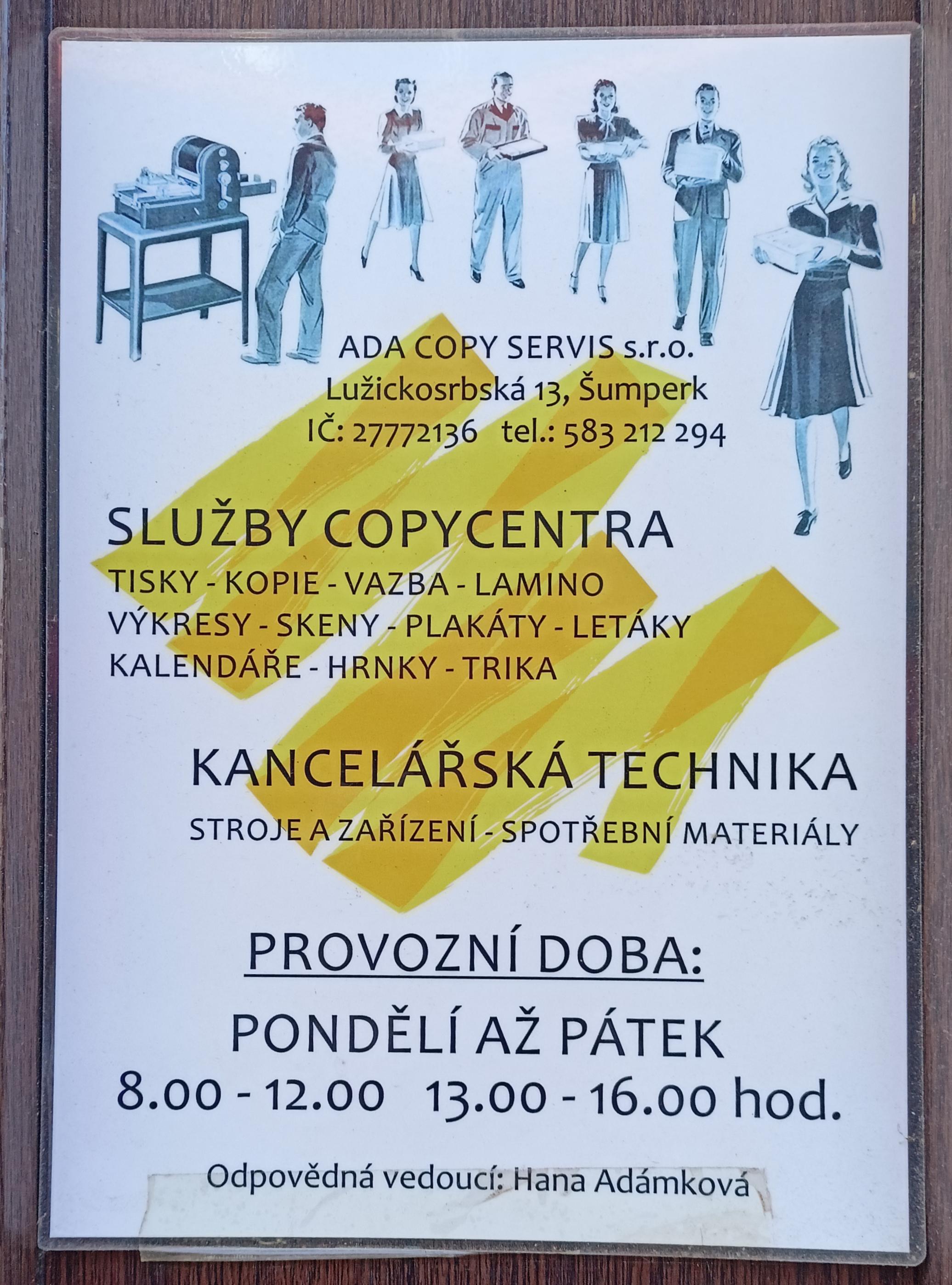 ADA COPY SERVIS, s.r.o. foto 2