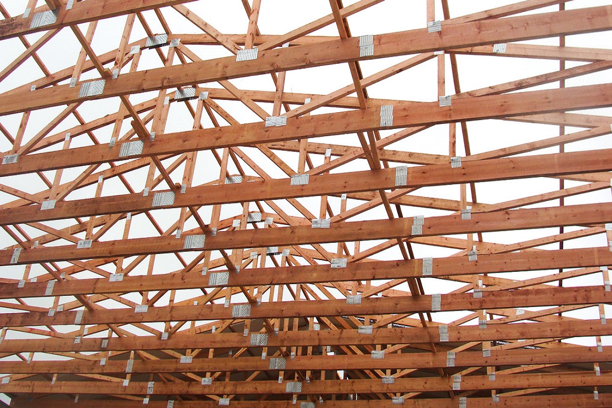 Konstrukce IP - příhradové vazníky