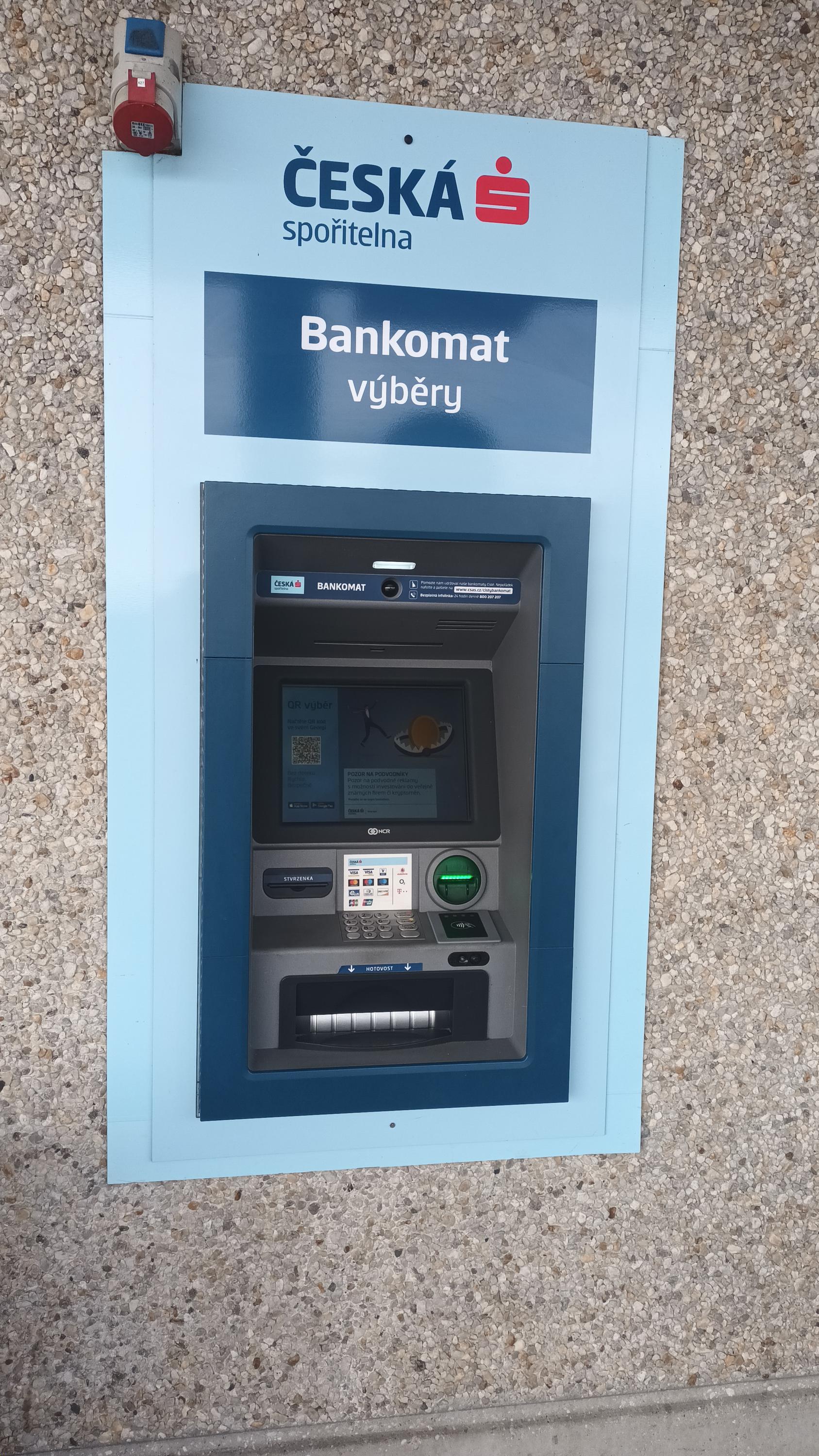 Bankomat České spořitelny foto 2