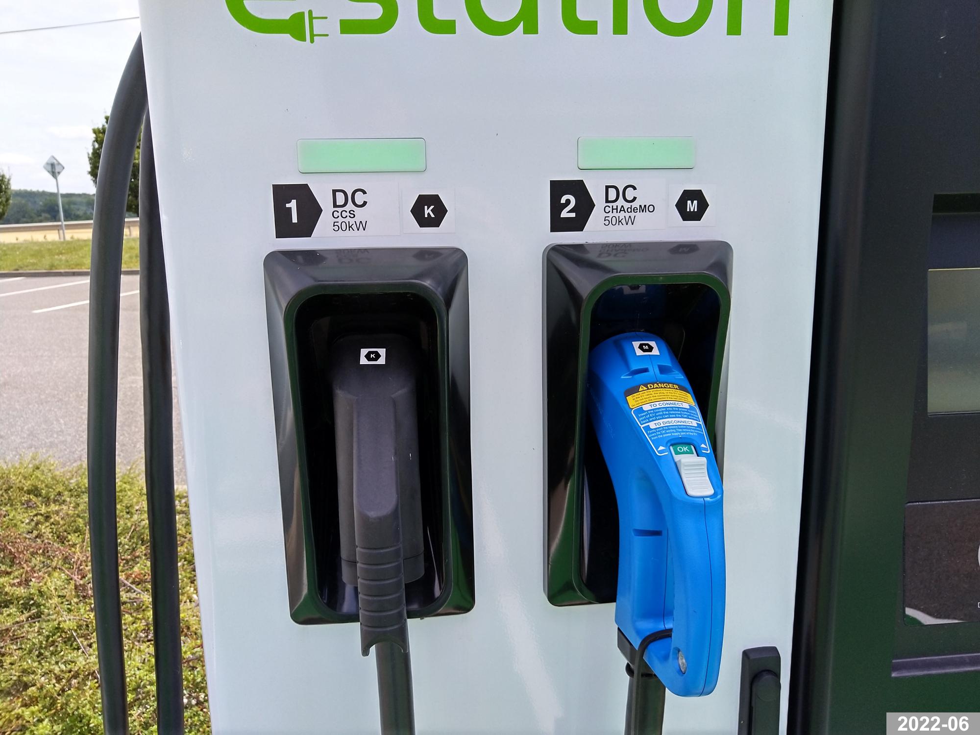 Nabíjecí stanice e-station foto 2