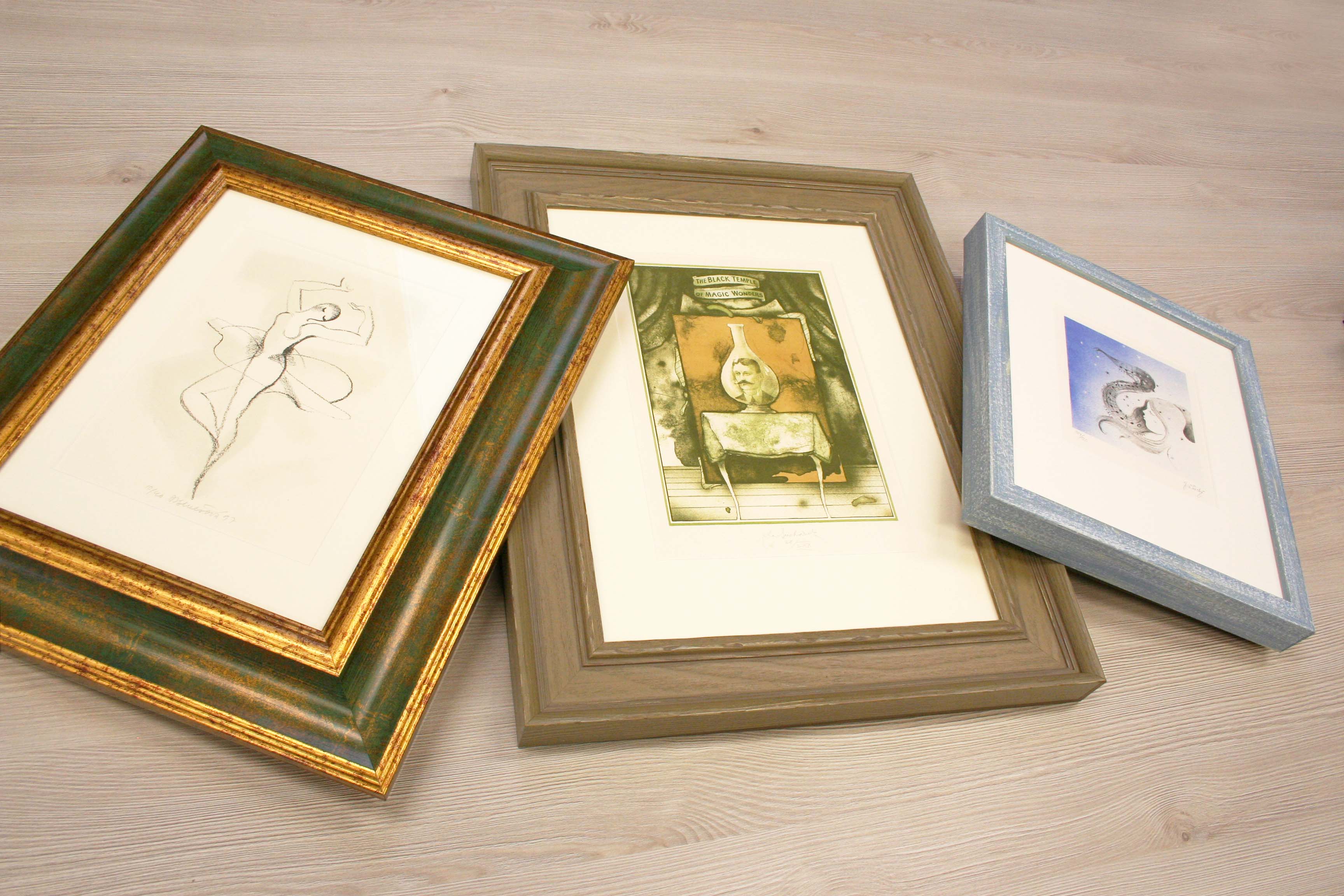 Zakázkové rámování obrazů