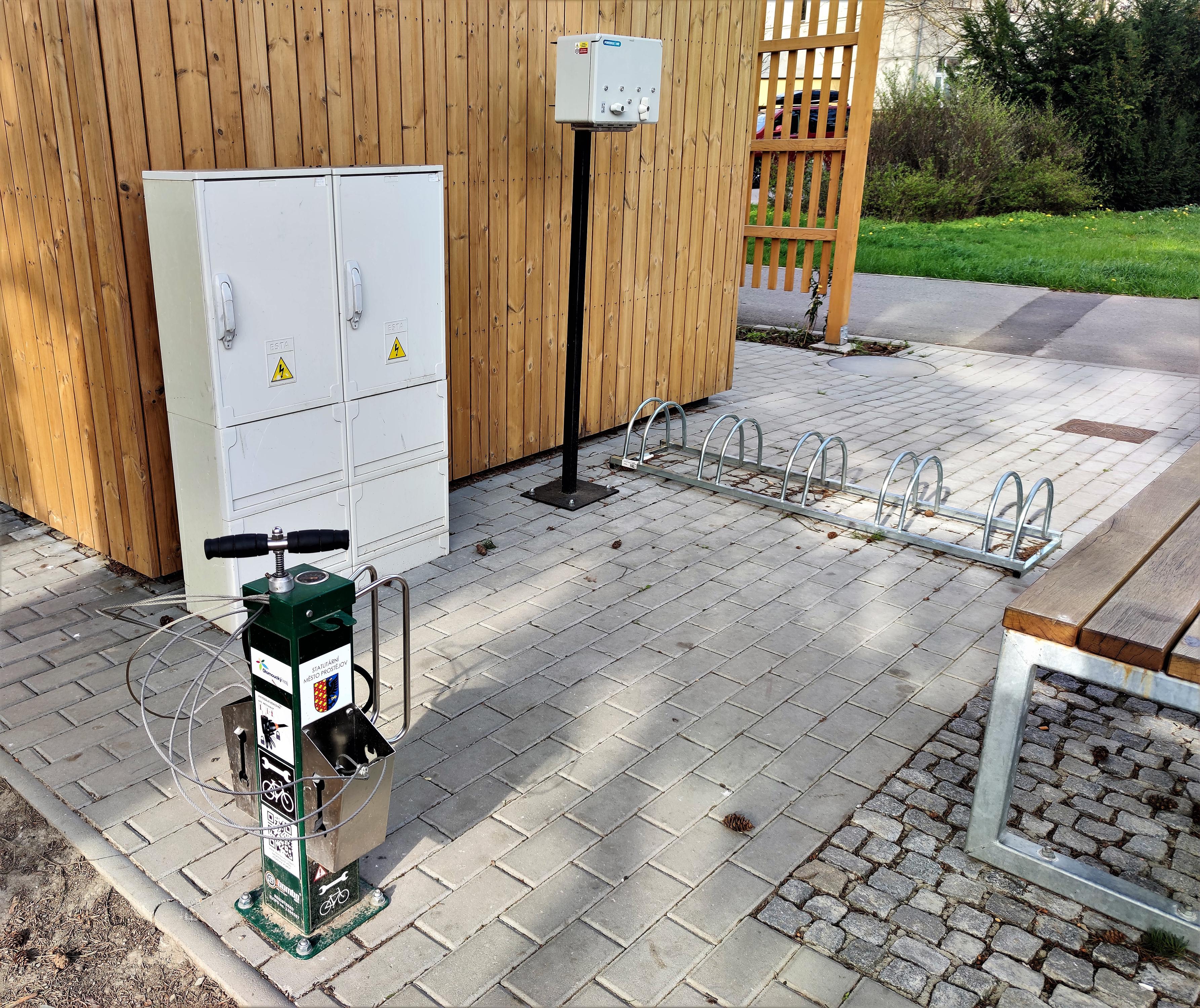Nabíjecí stanice Kolářovy sady Prostějov foto 2