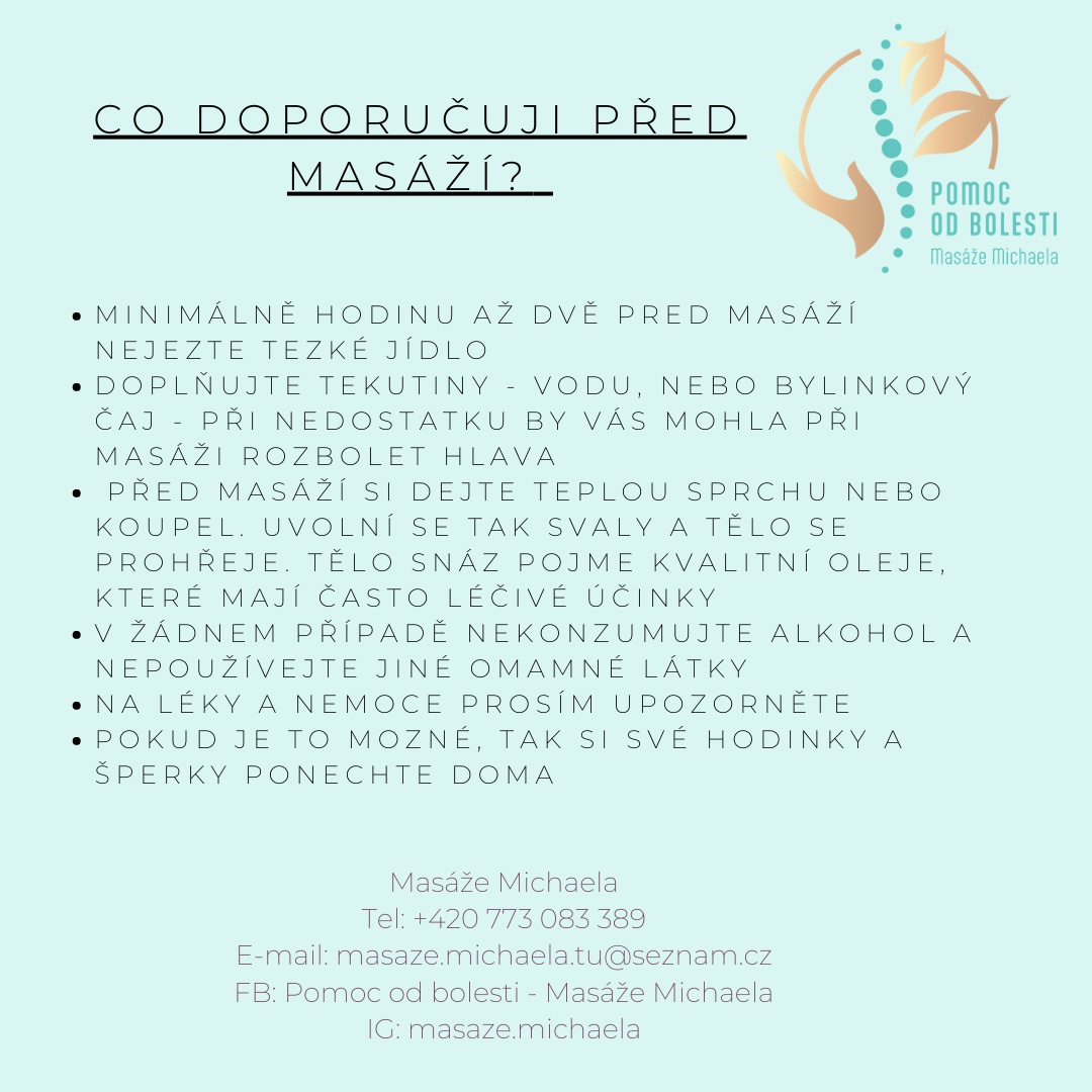 Pomoc od bolesti - Masáže Michaela foto 2
