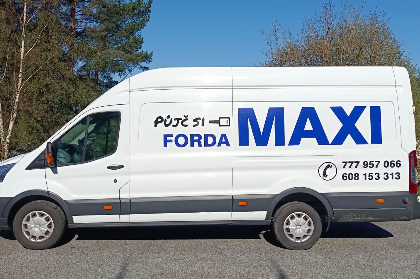 Půjčovna dodávky Český Krumlov