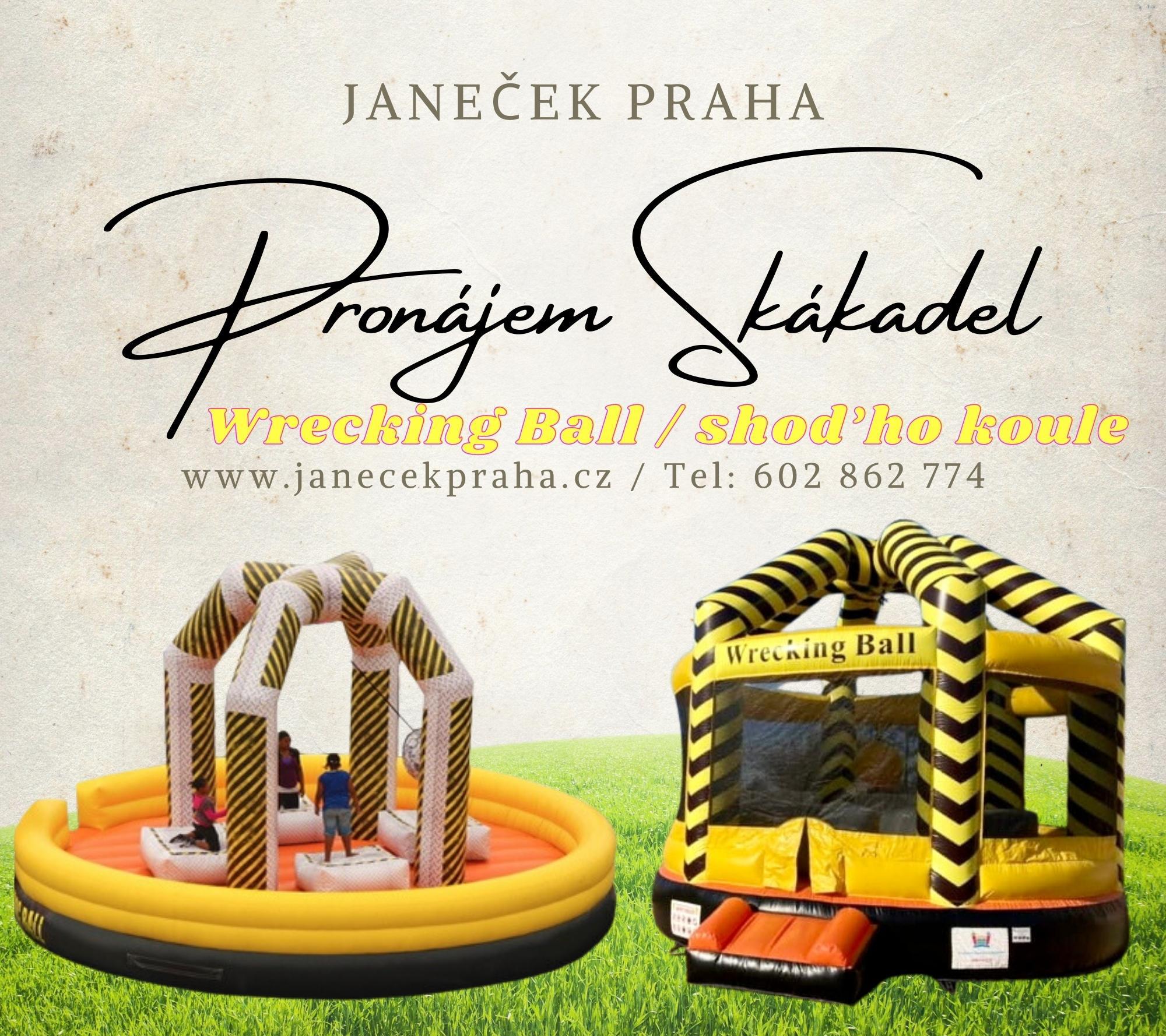 Janeček Praha pronájem skákadel foto 2