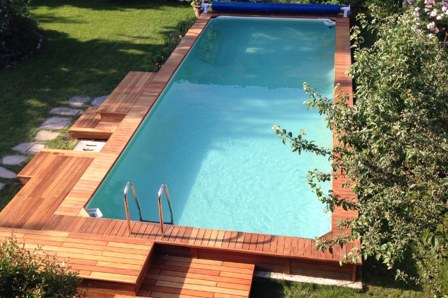 Luxusní nadzemní bazény