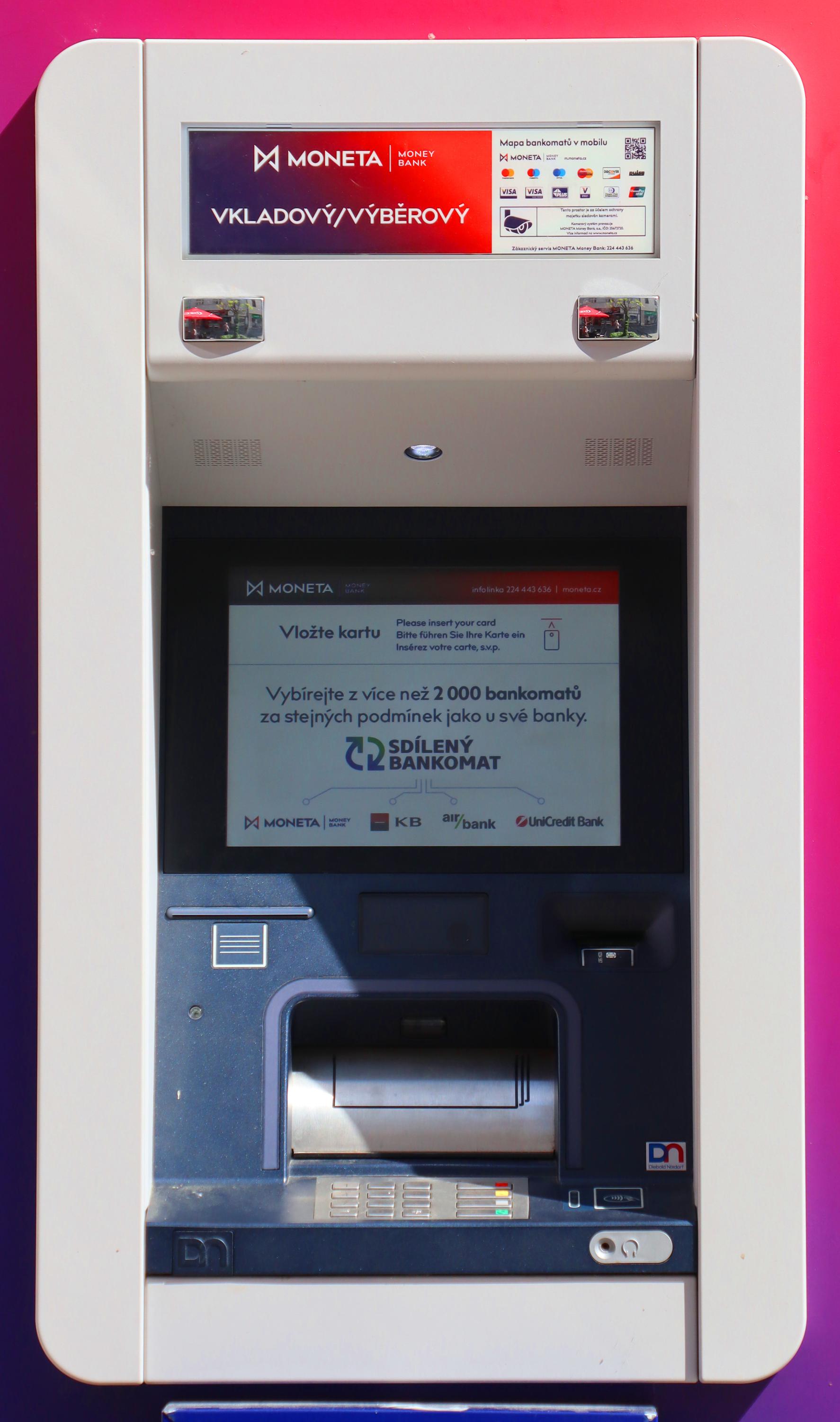 Bankomat MONETA Money Bank vkladový foto 4