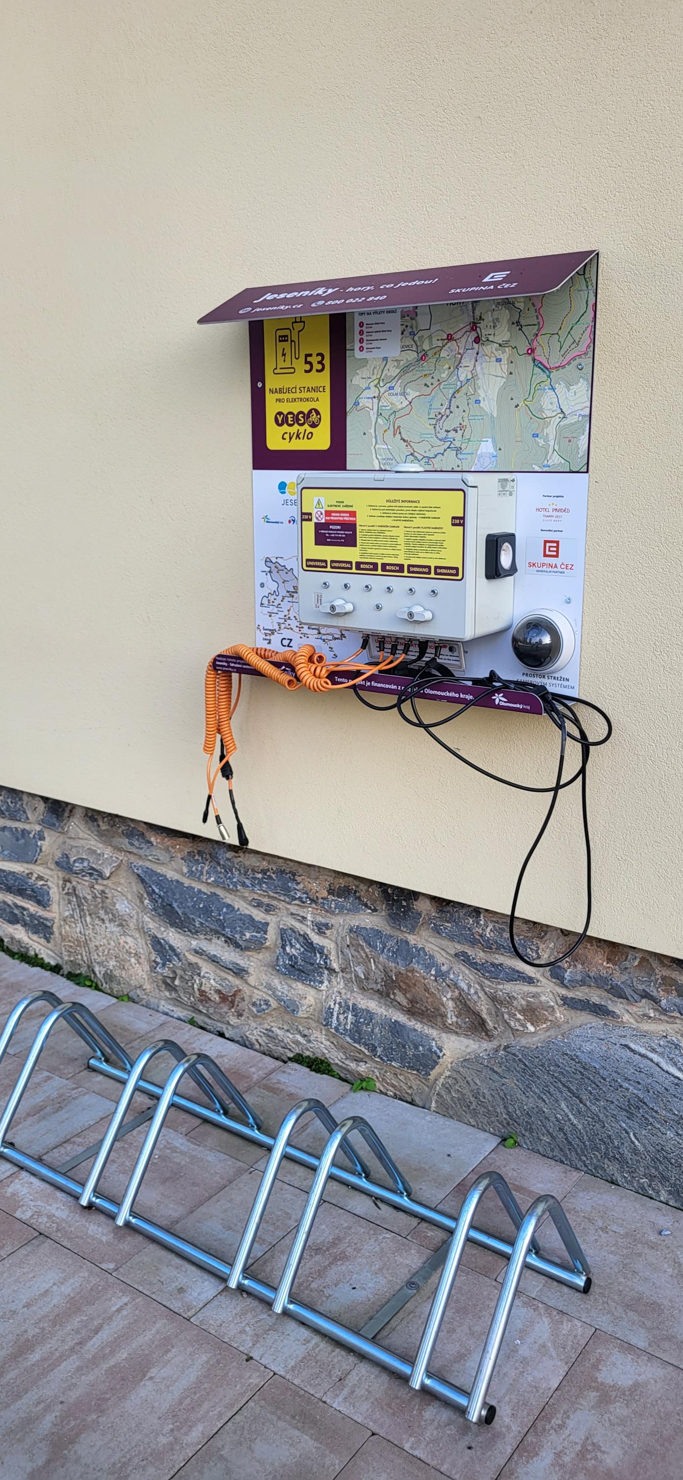 Nabíjecí stanice Hotel Praděd Zlaté Hory foto 2