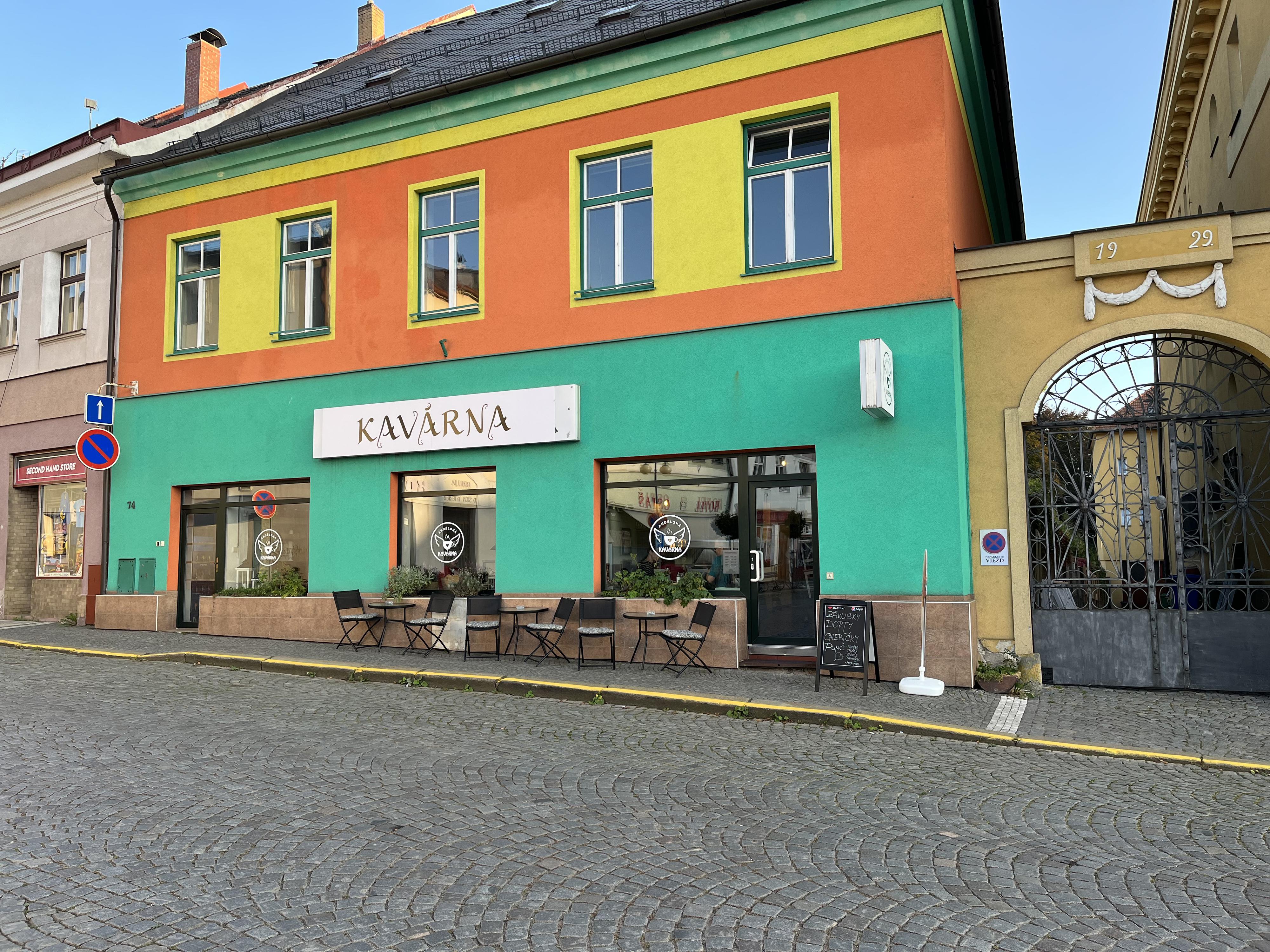 Andělská kavárna foto 2