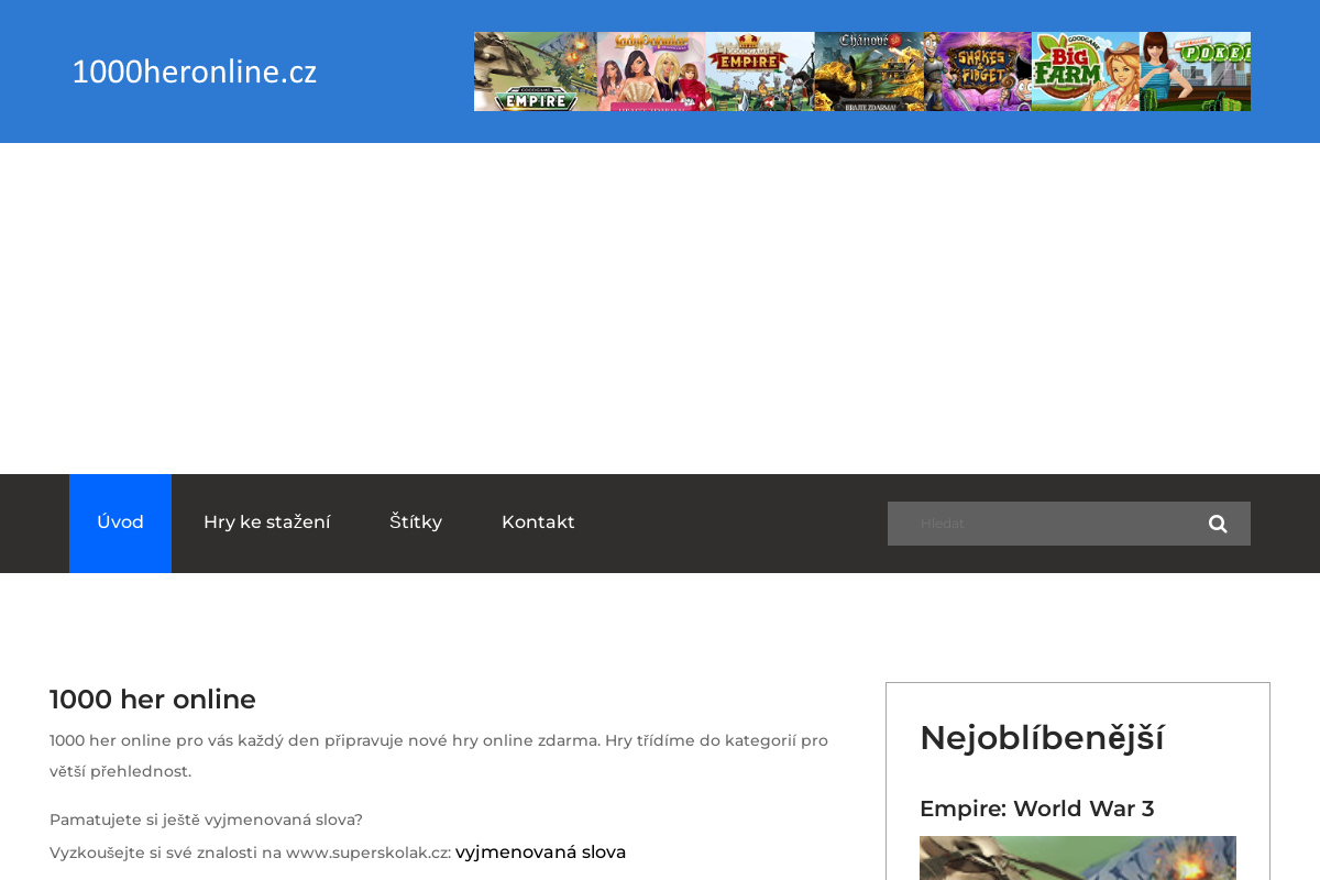 1000heronline.cz