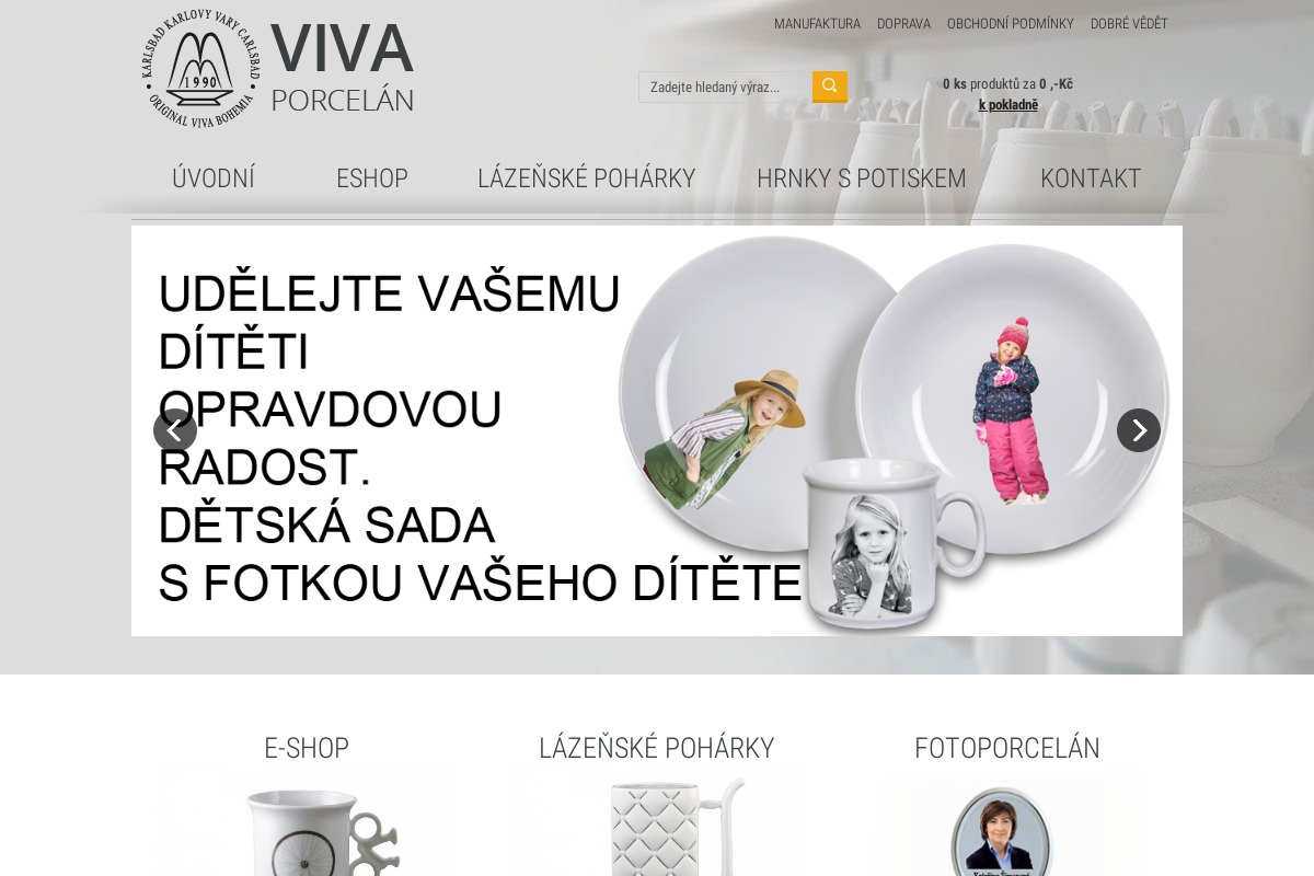 Česká porcelánová manufaktura s.r.o. - www.vivaporcelan.cz