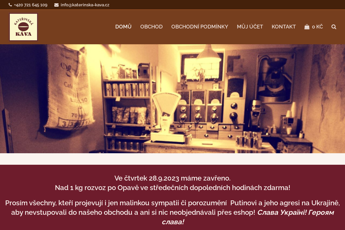 Katerinska-kava.cz foto 1