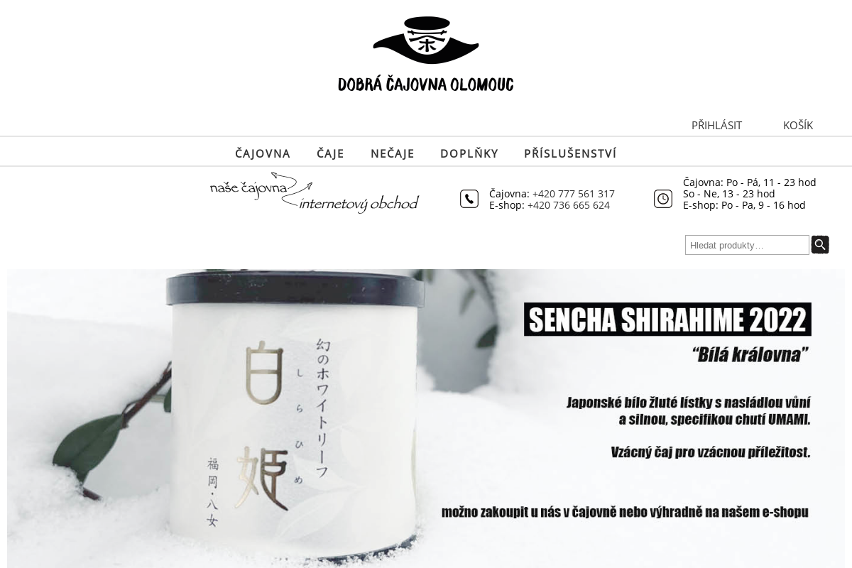 Dobrá čajovna Olomouc