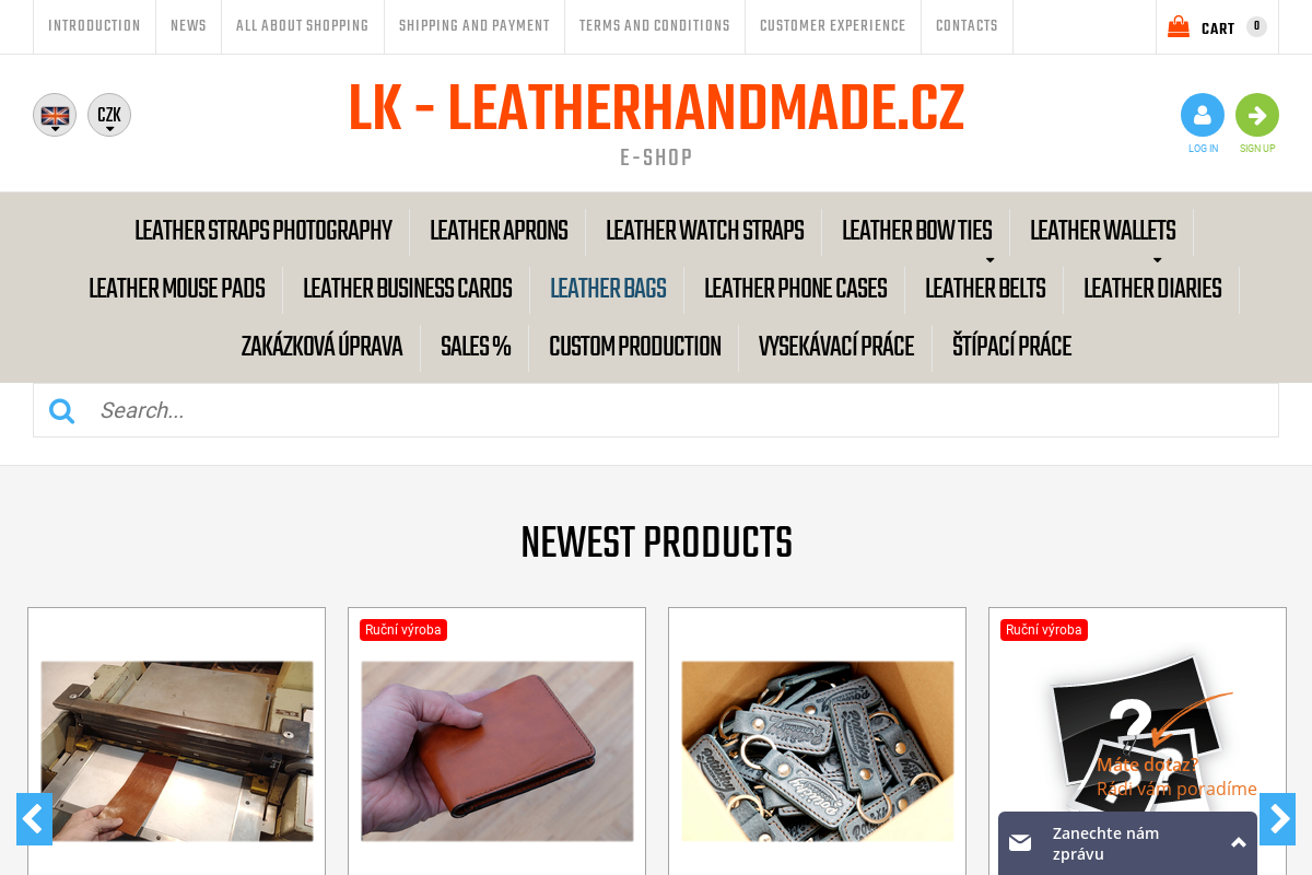 LK - leather hand made