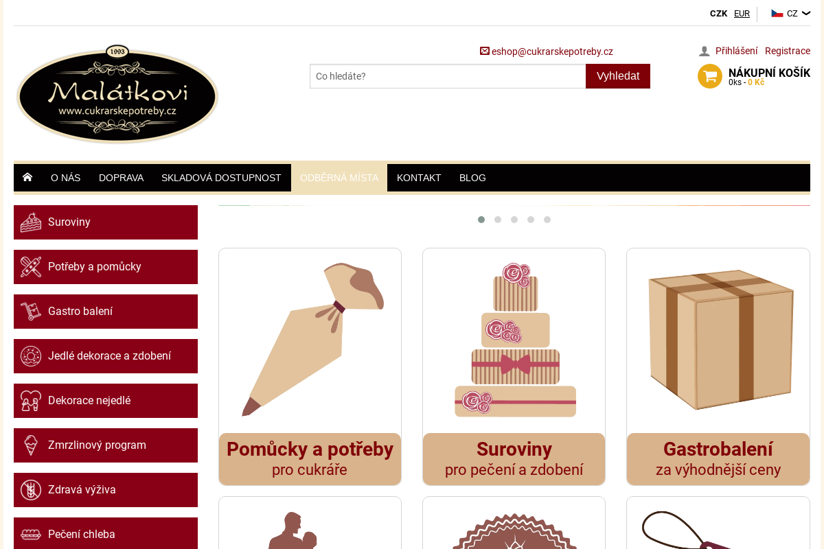 Cukrářské potřeby Malátkovi
