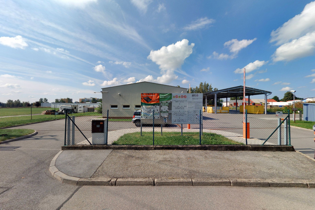 Sběrný dvůr odpadů Otín